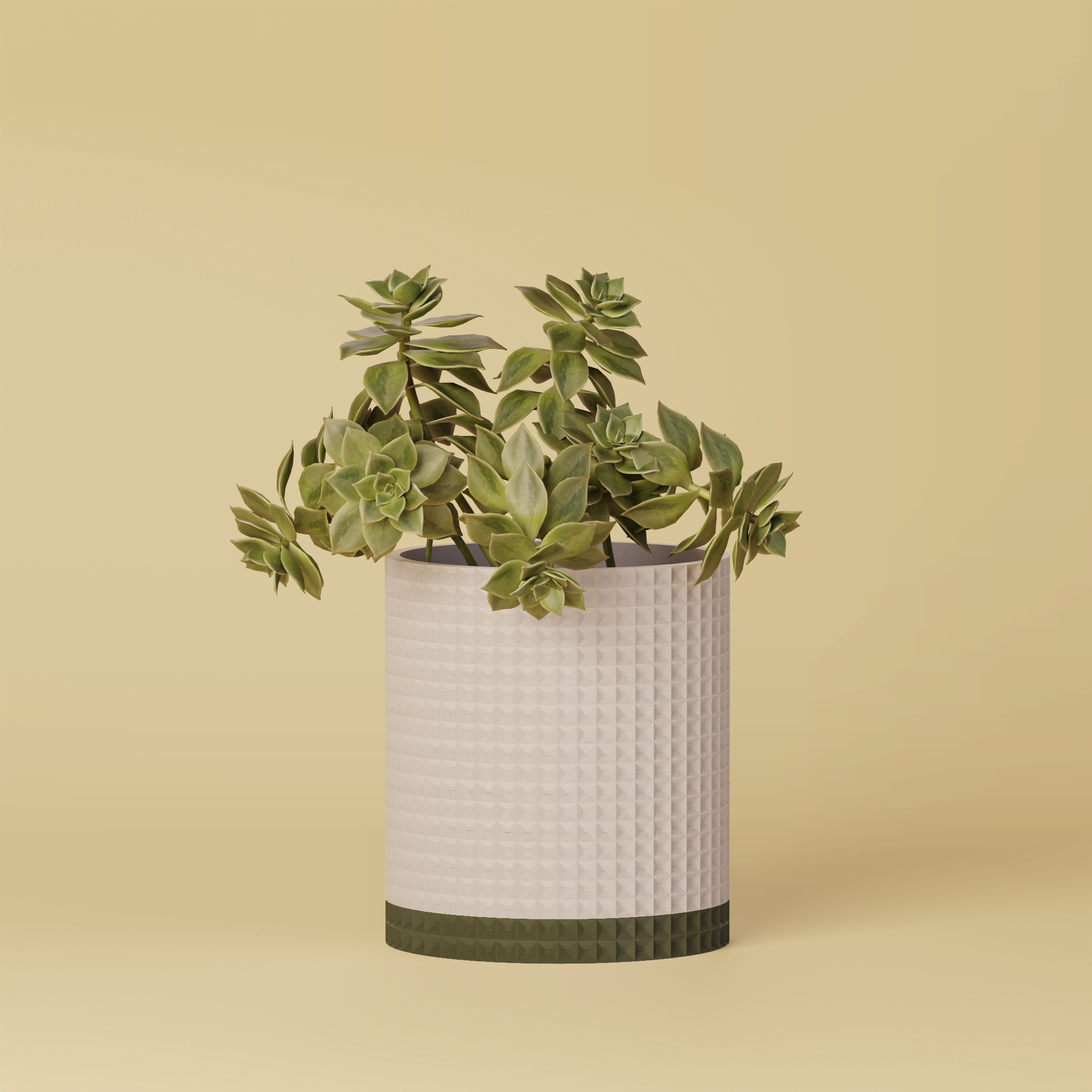 Moory - Detailed 3D Printed Planter