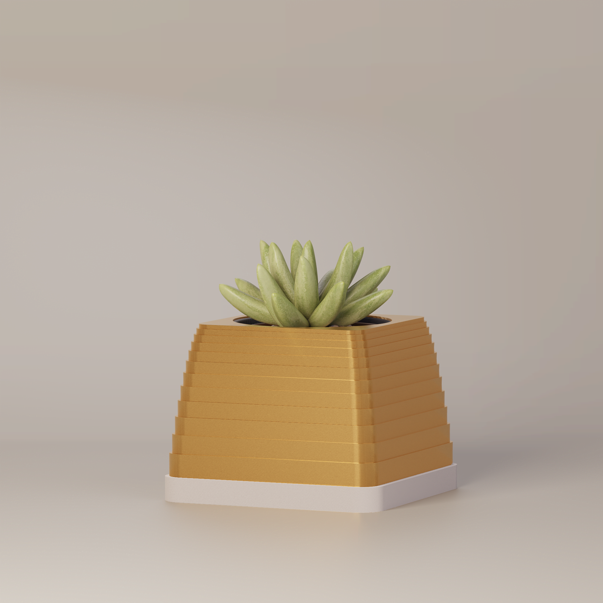 Suba - Architectural 3D Printed Planter