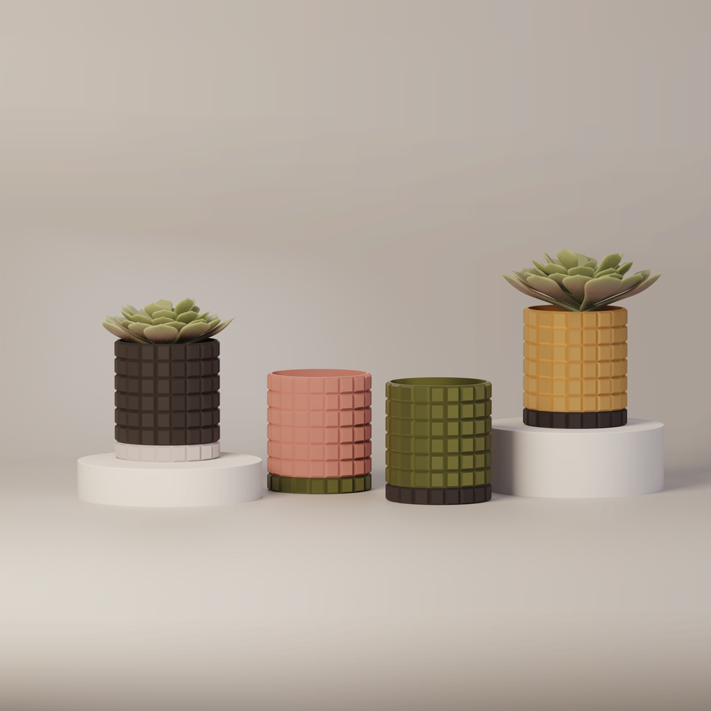 Molly - Modern 3D Printed Planter