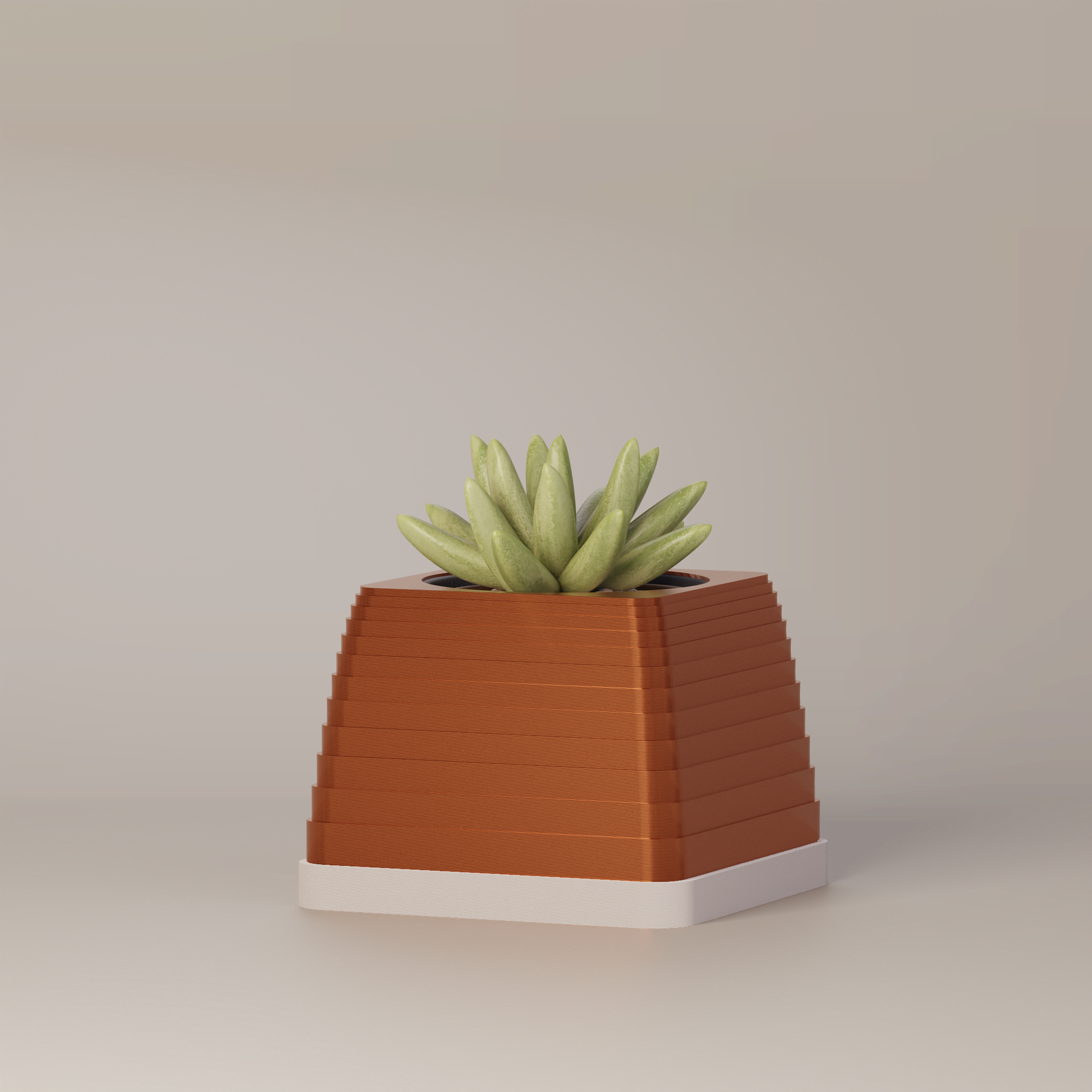 Suba - Architectural 3D Printed Planter