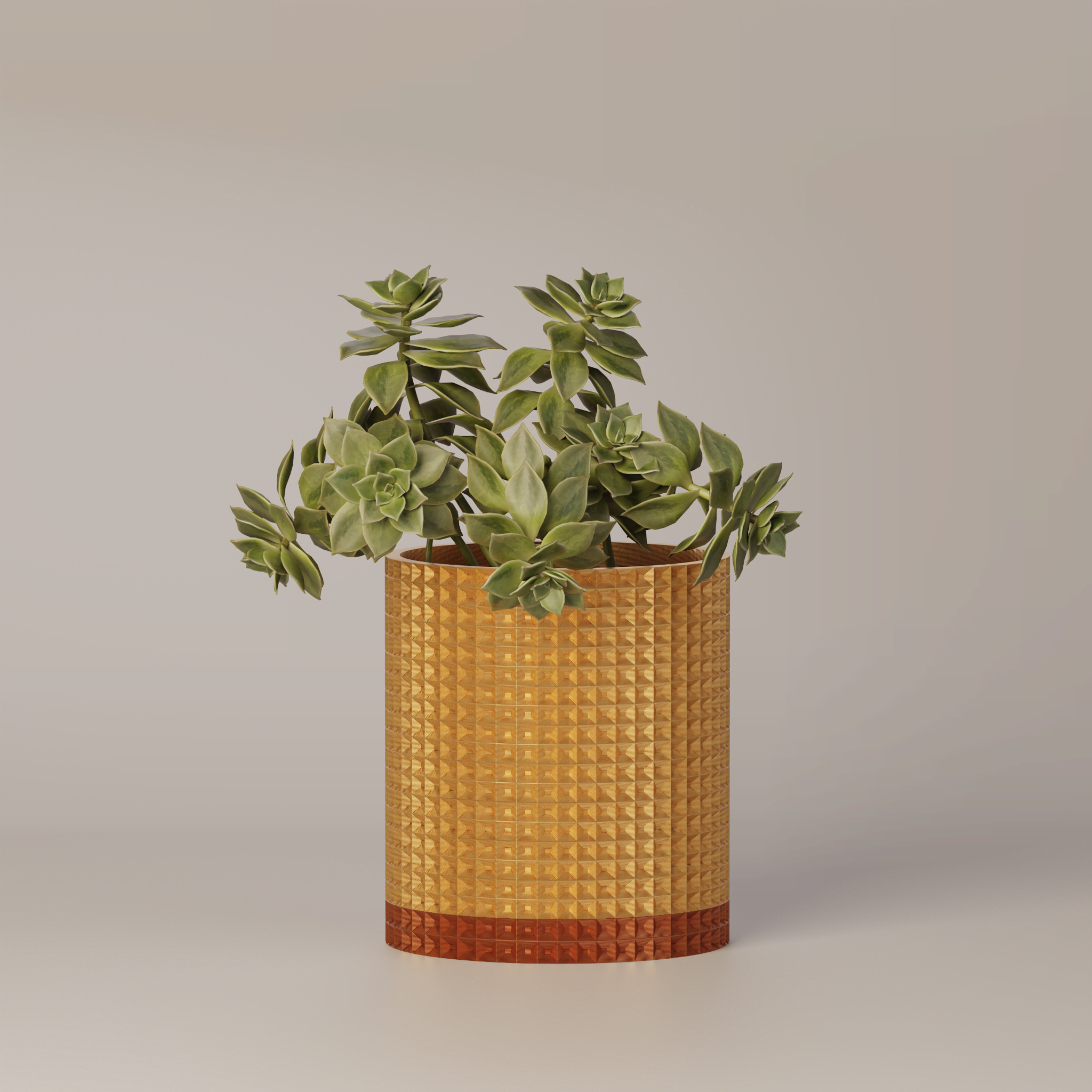 Moory - Detailed 3D Printed Planter