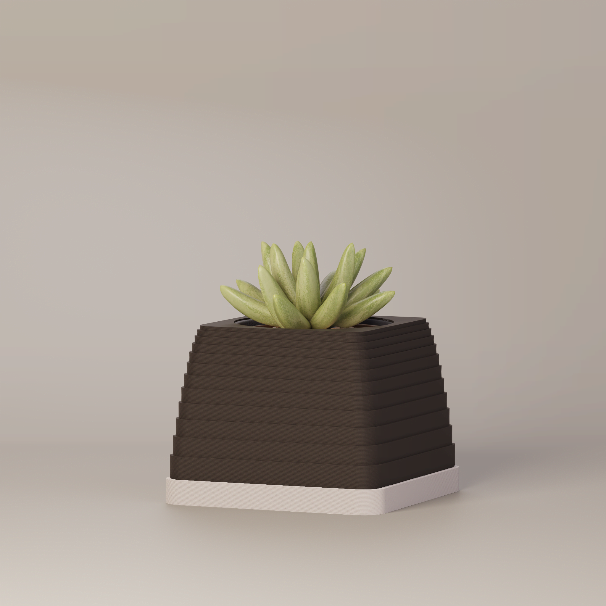 Suba - Architectural 3D Printed Planter