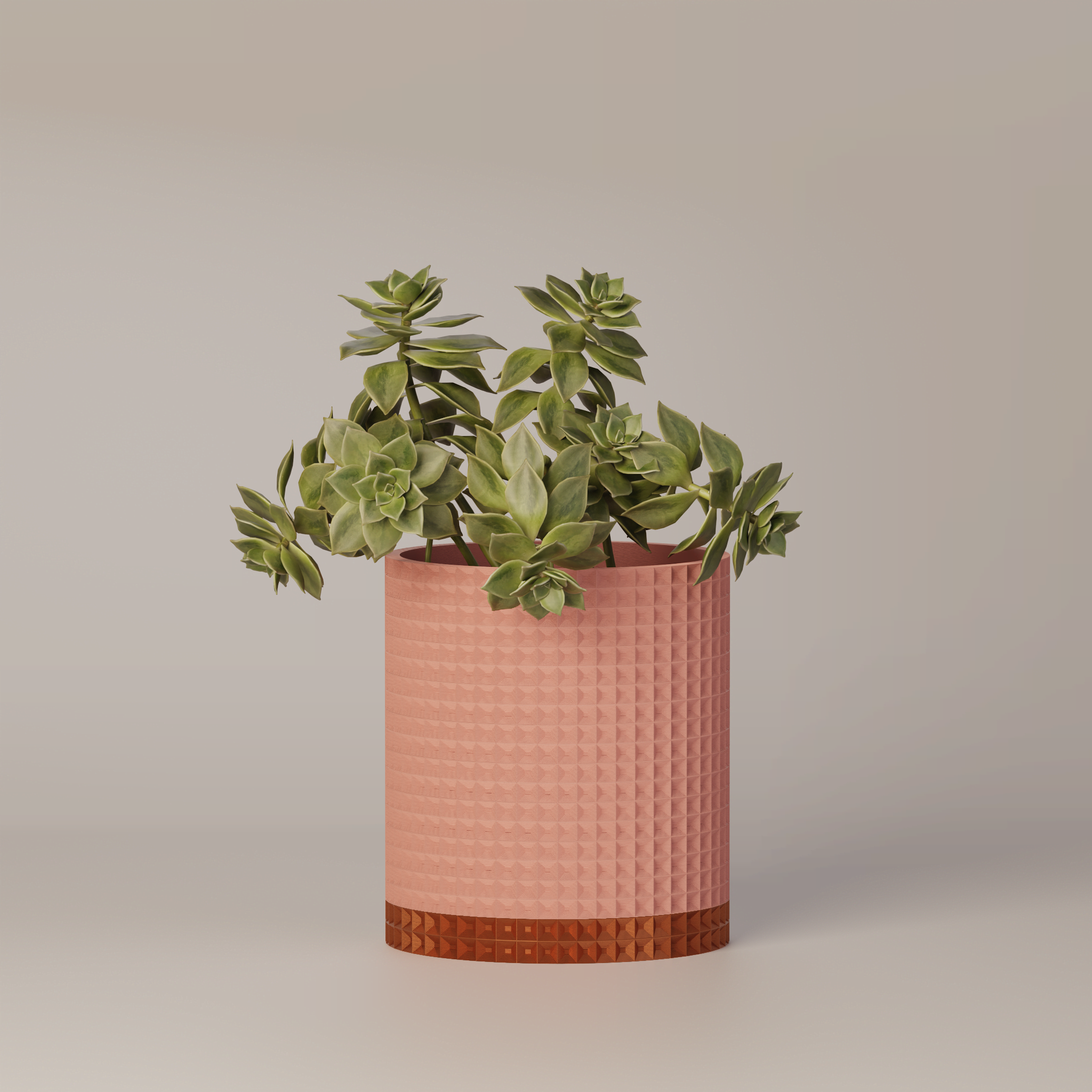 Moory - Detailed 3D Printed Planter