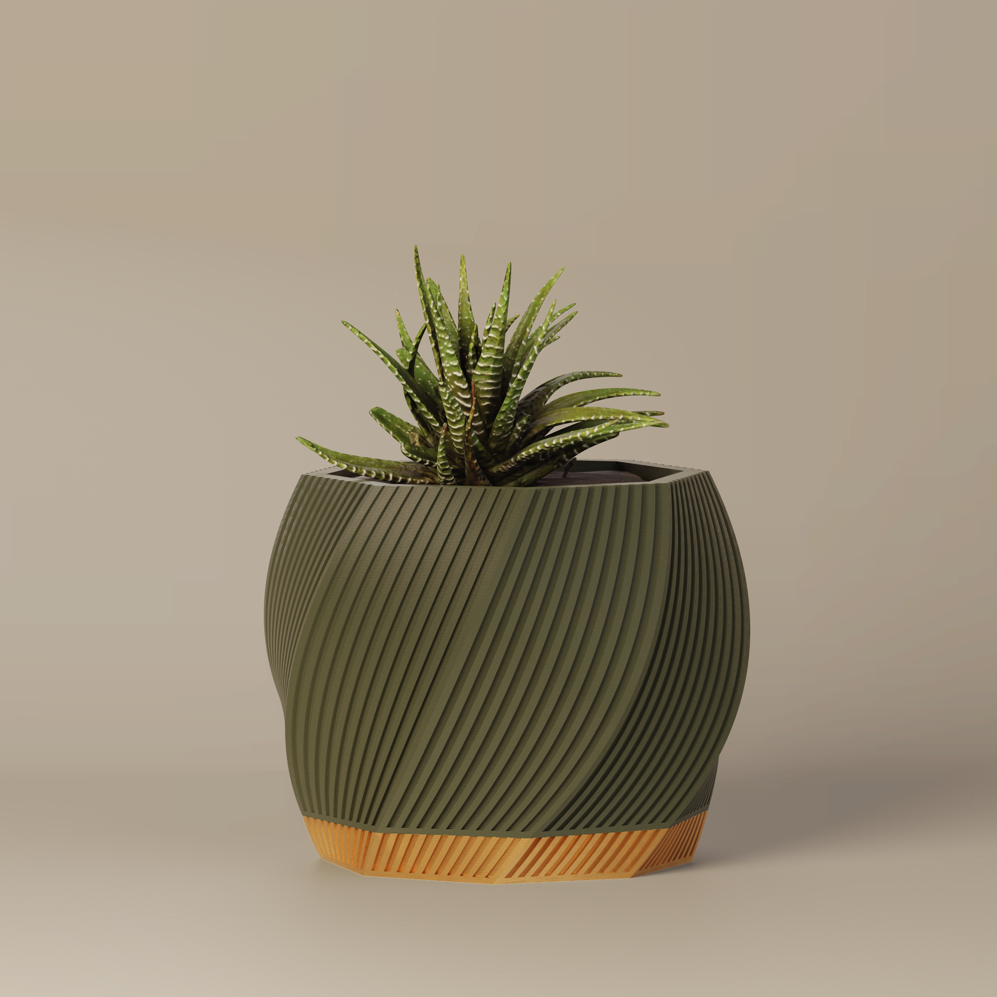 Toto - Sculptural 3D Printed Planter