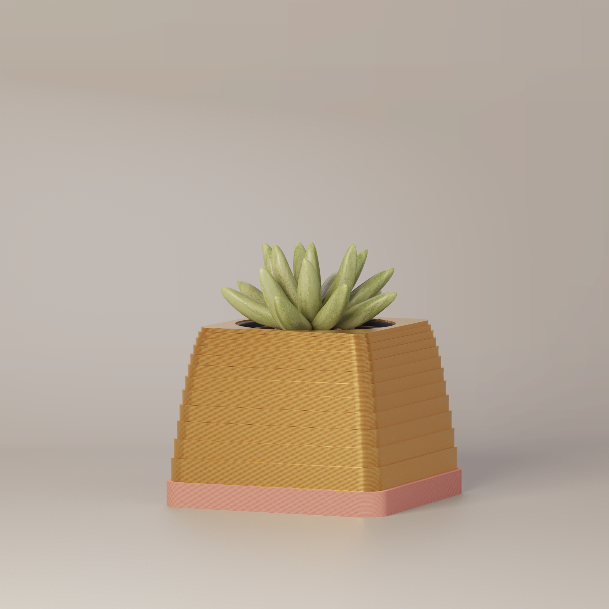Suba - Architectural 3D Printed Planter