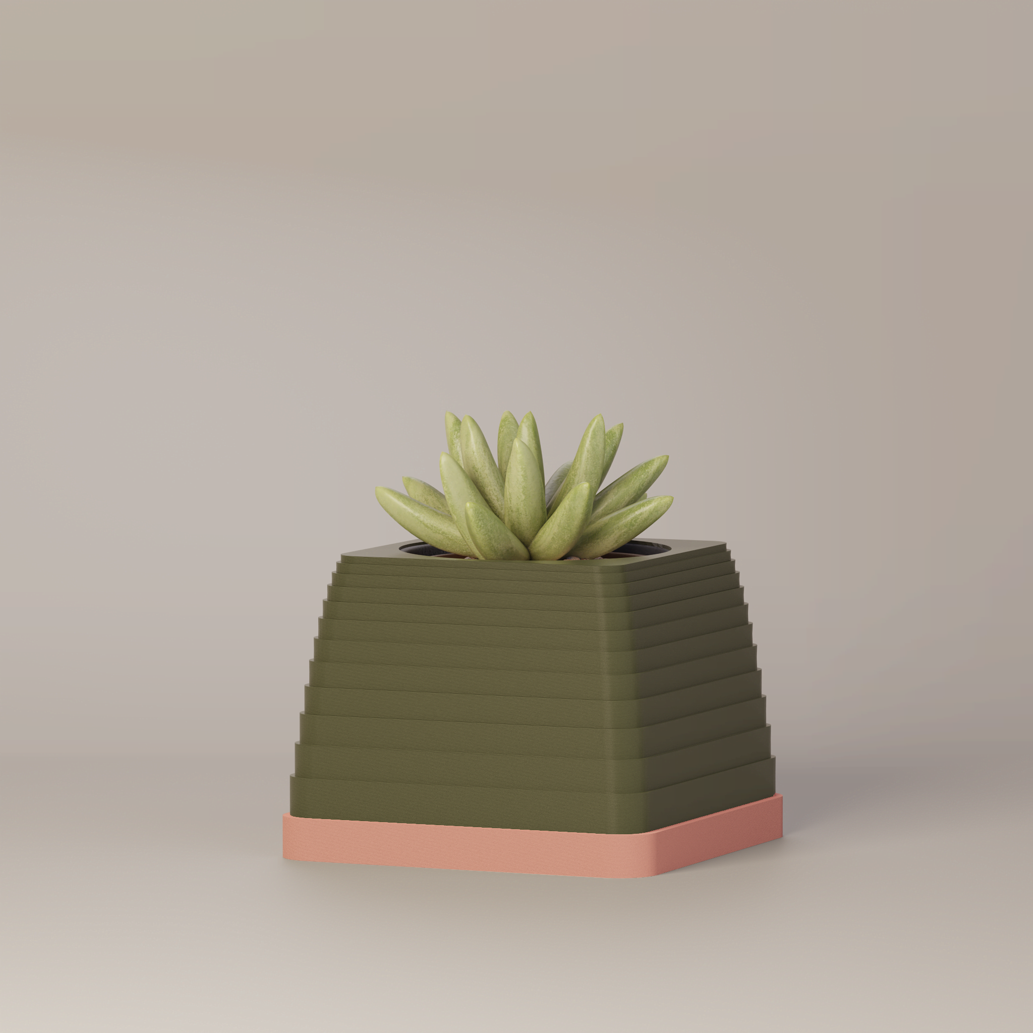 Suba - Architectural 3D Printed Planter