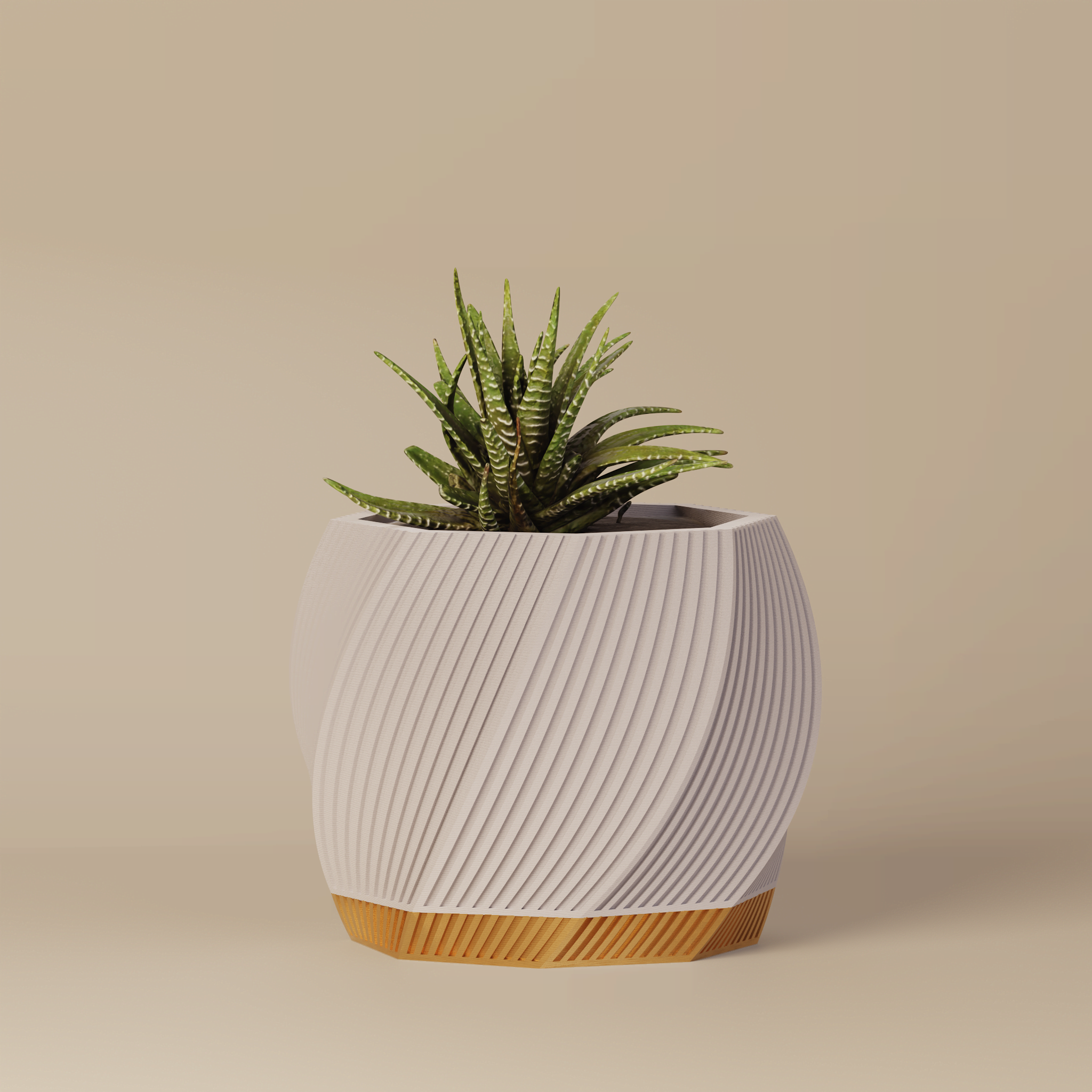Toto - Sculptural 3D Printed Planter