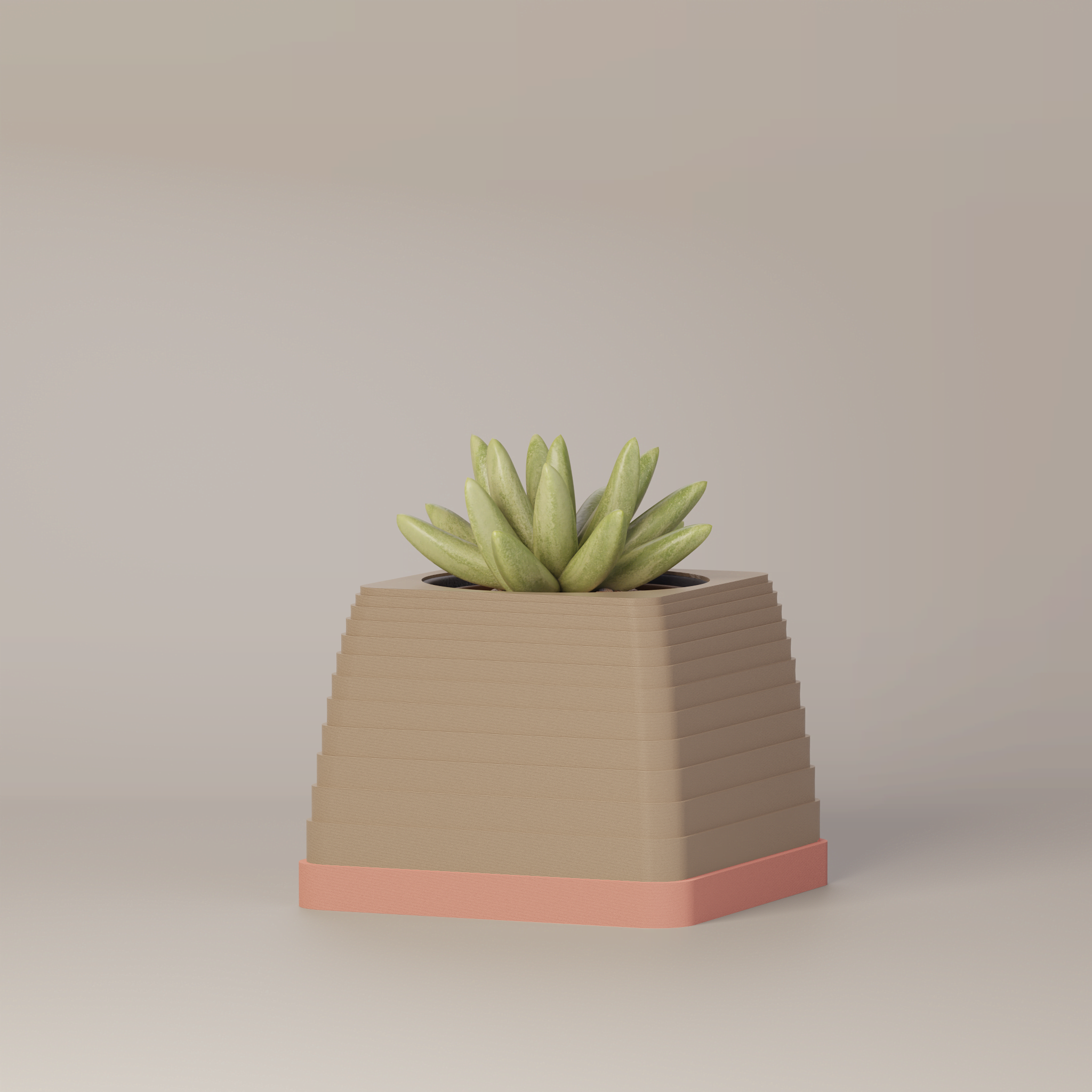 Suba - Architectural 3D Printed Planter