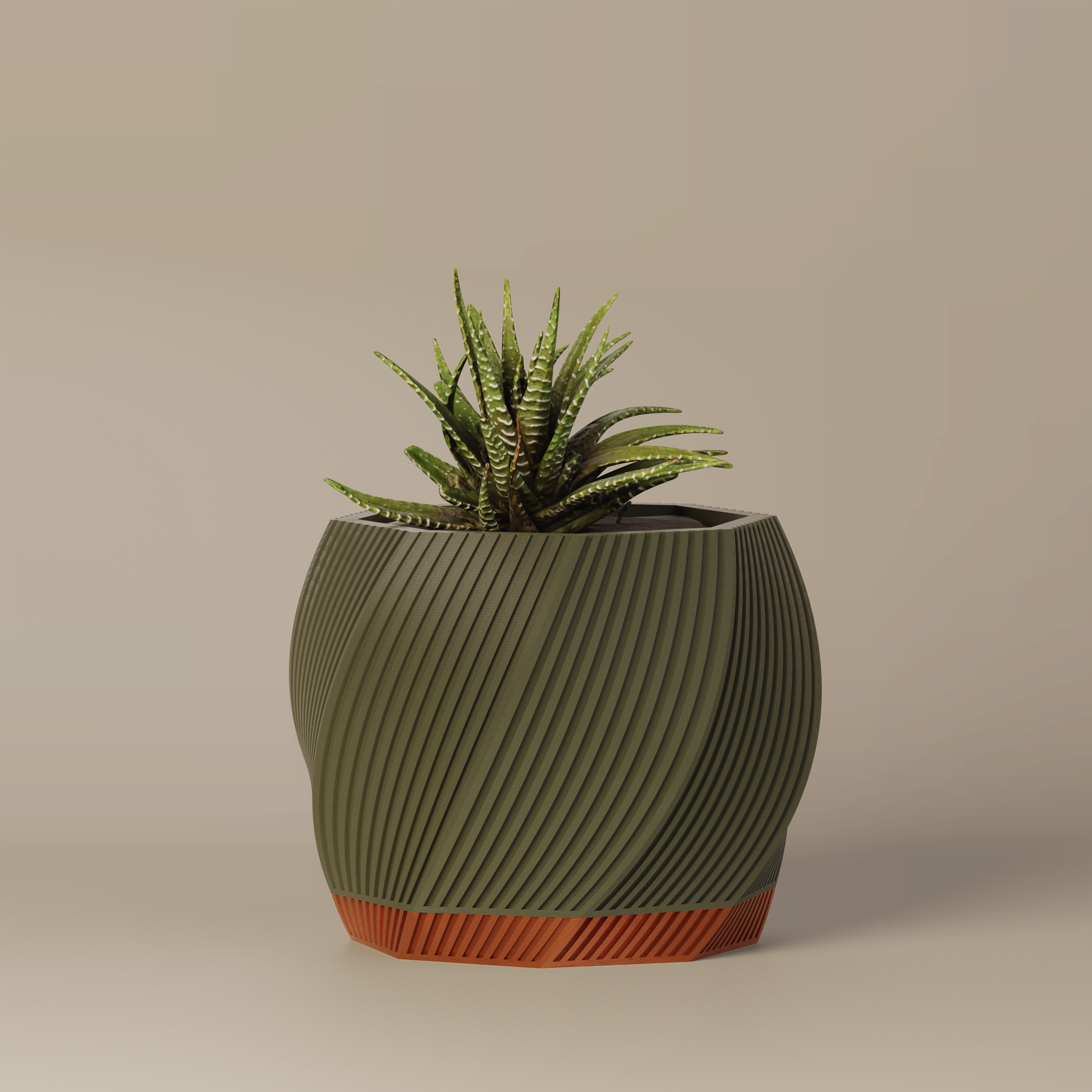 Toto - Sculptural 3D Printed Planter