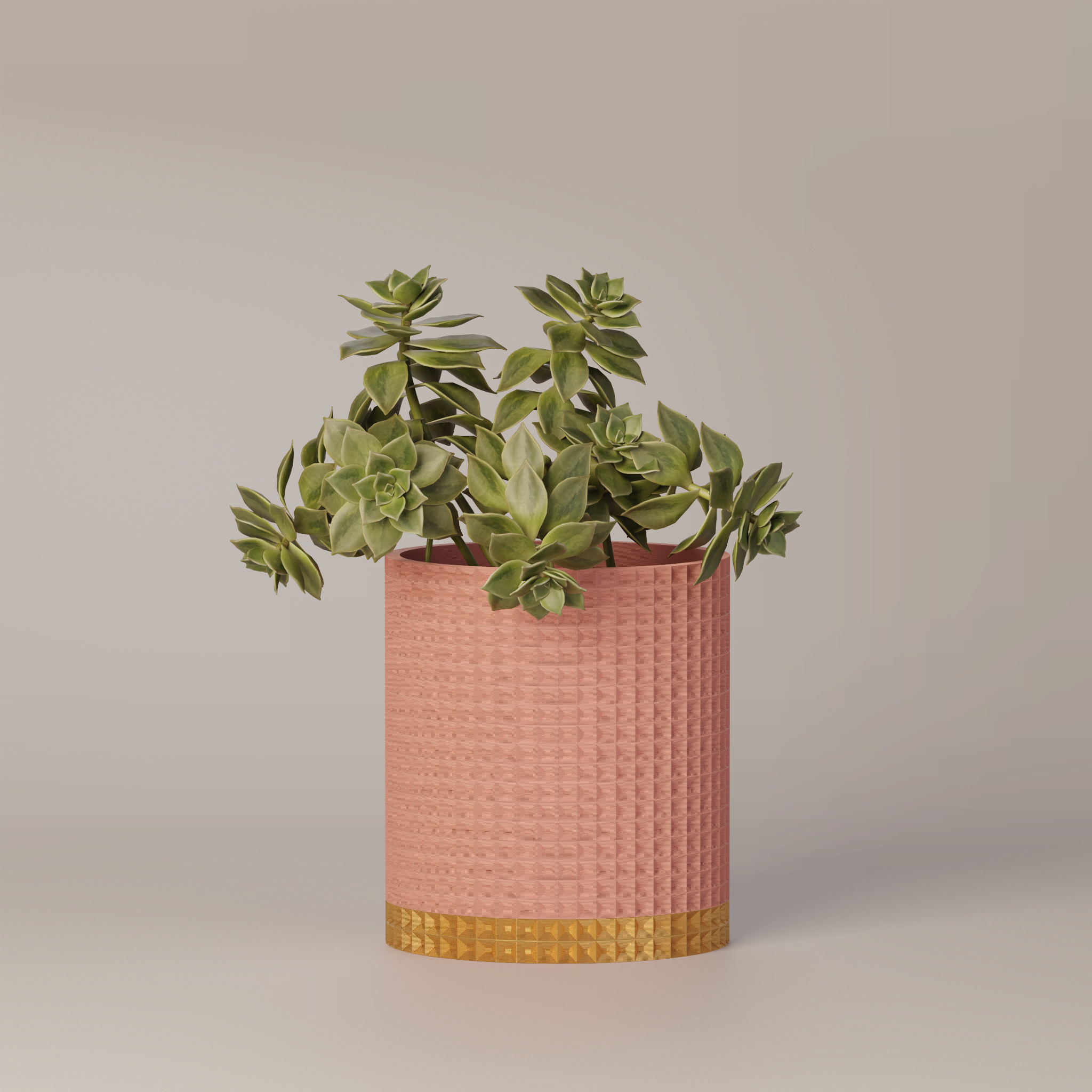 Moory - Detailed 3D Printed Planter