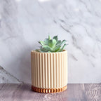 Merry - Ribbed Modern Planter