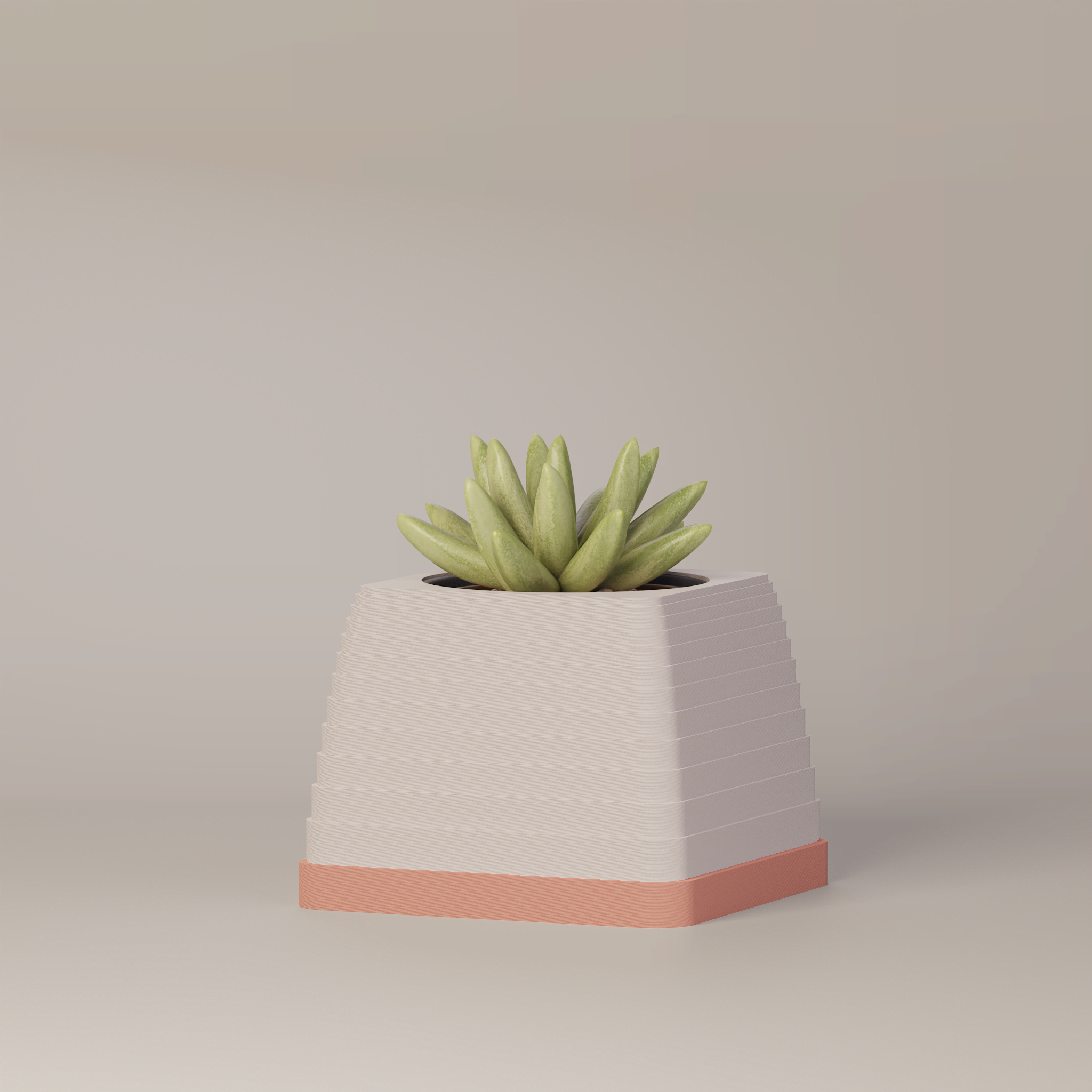 Suba - Architectural 3D Printed Planter