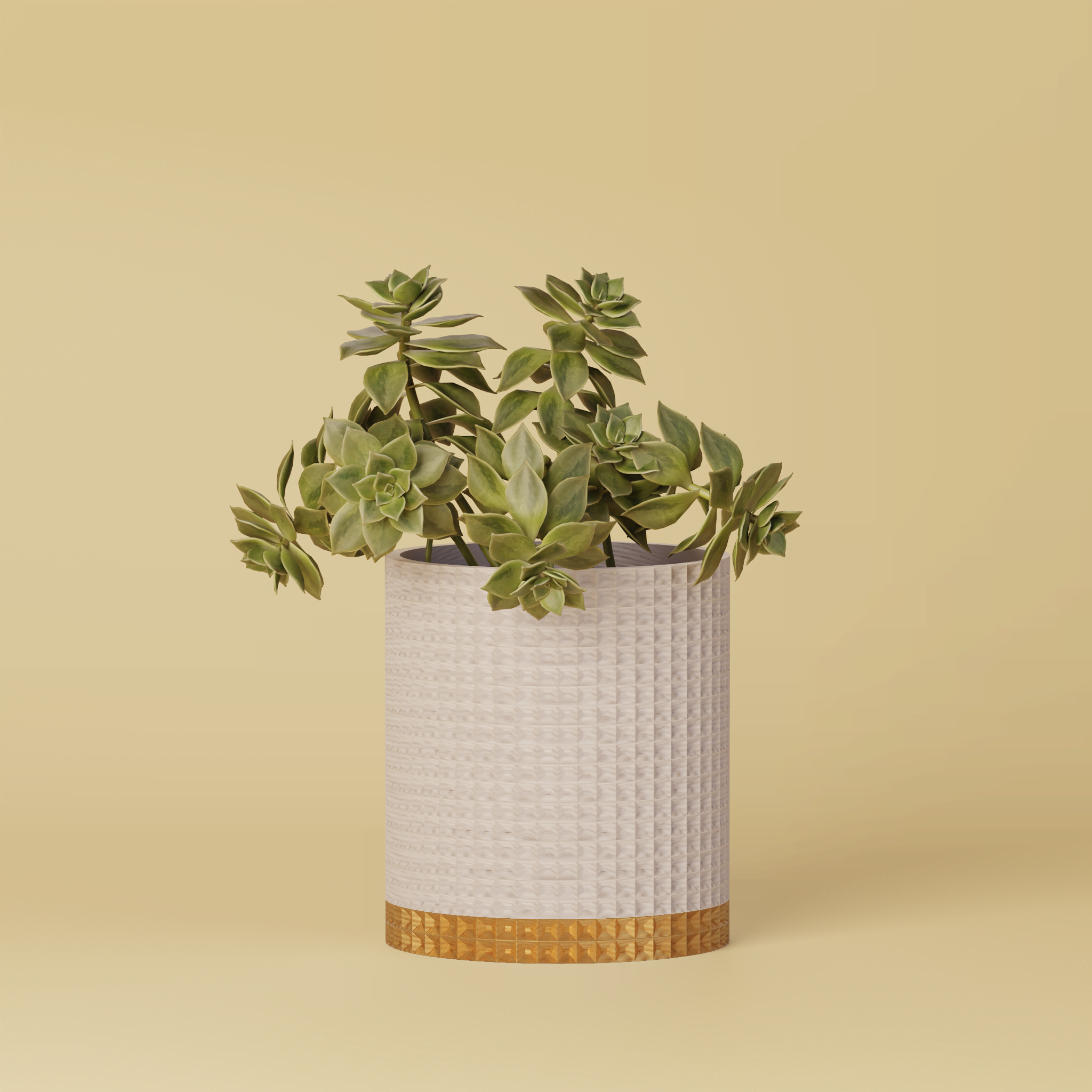 Moory - Detailed 3D Printed Planter