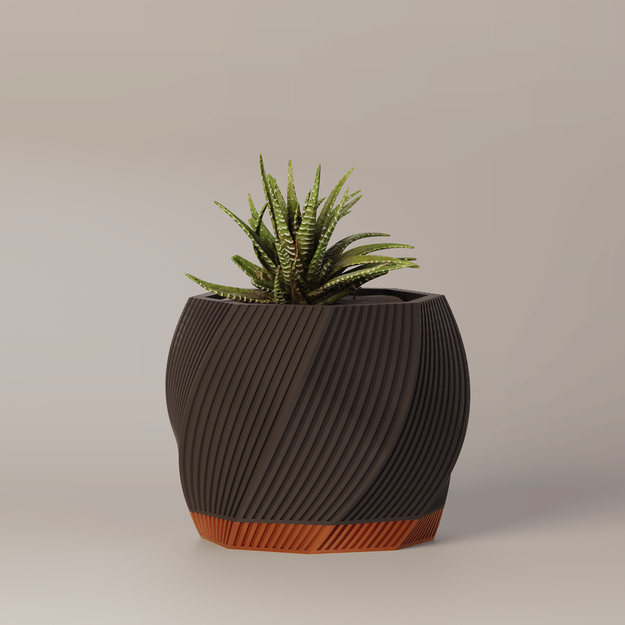 Toto - Sculptural 3D Printed Planter