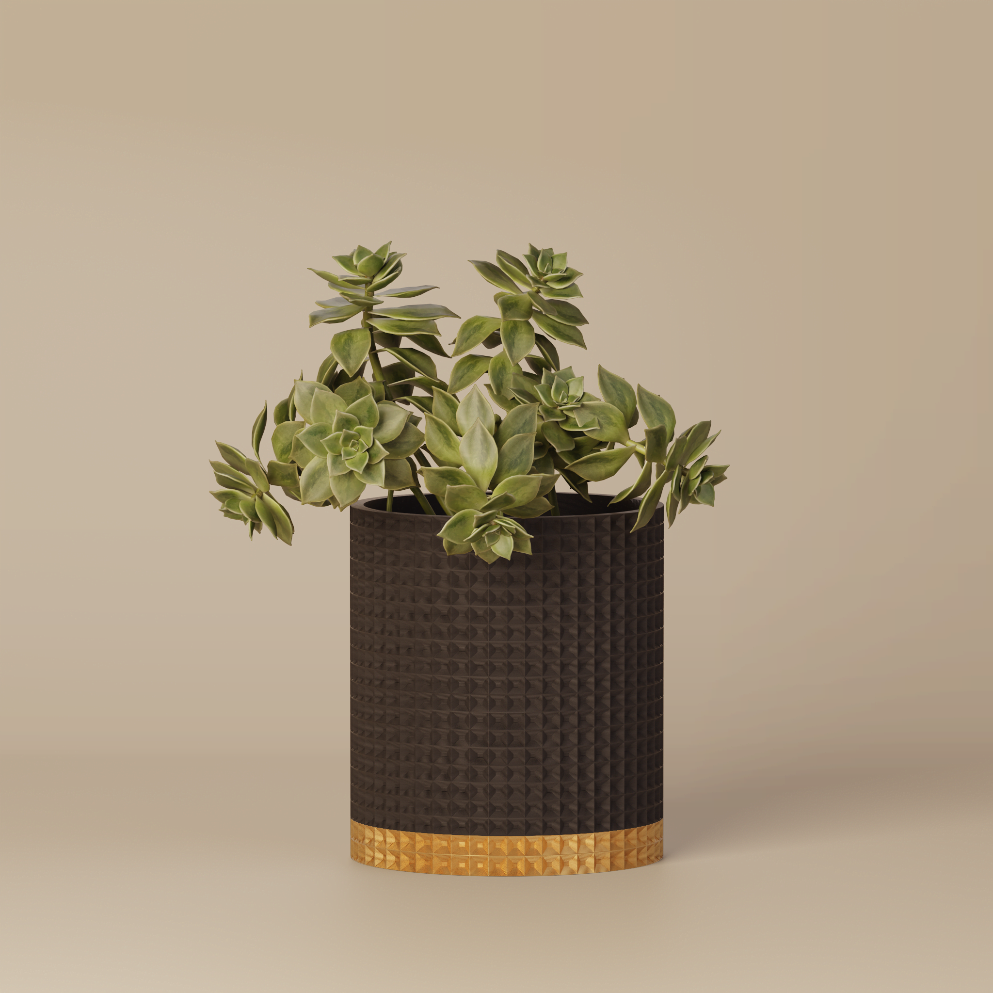 Moory - Detailed 3D Printed Planter