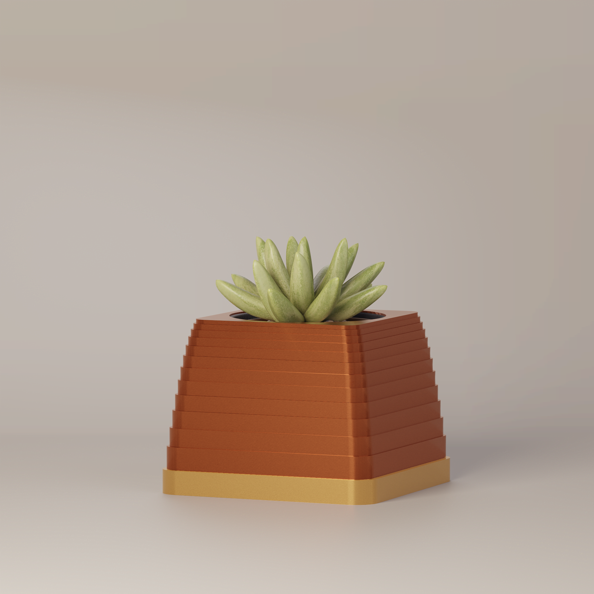 Suba - Architectural 3D Printed Planter
