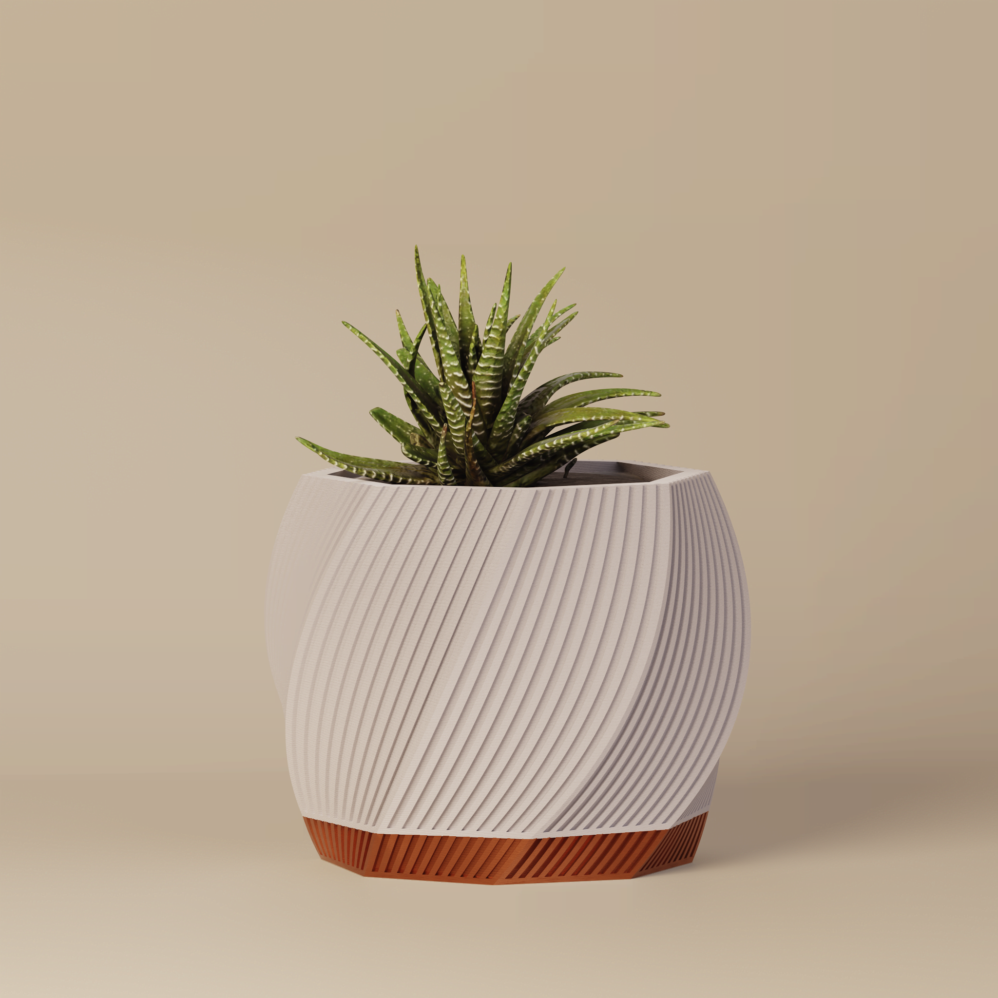 Toto - Sculptural 3D Printed Planter