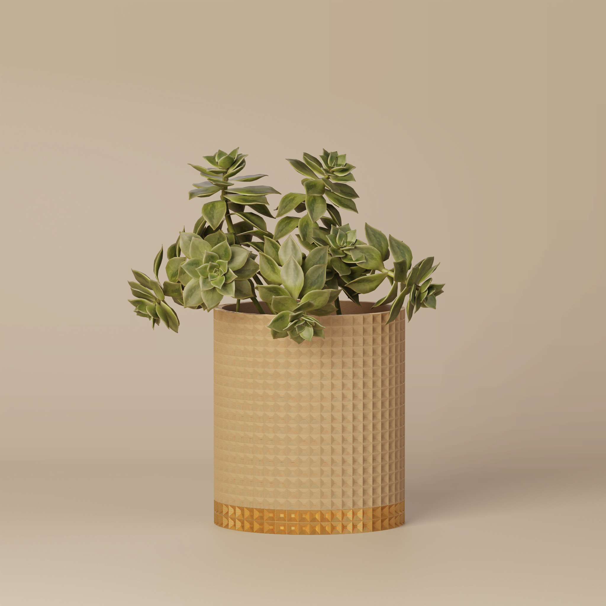 Moory - Detailed 3D Printed Planter