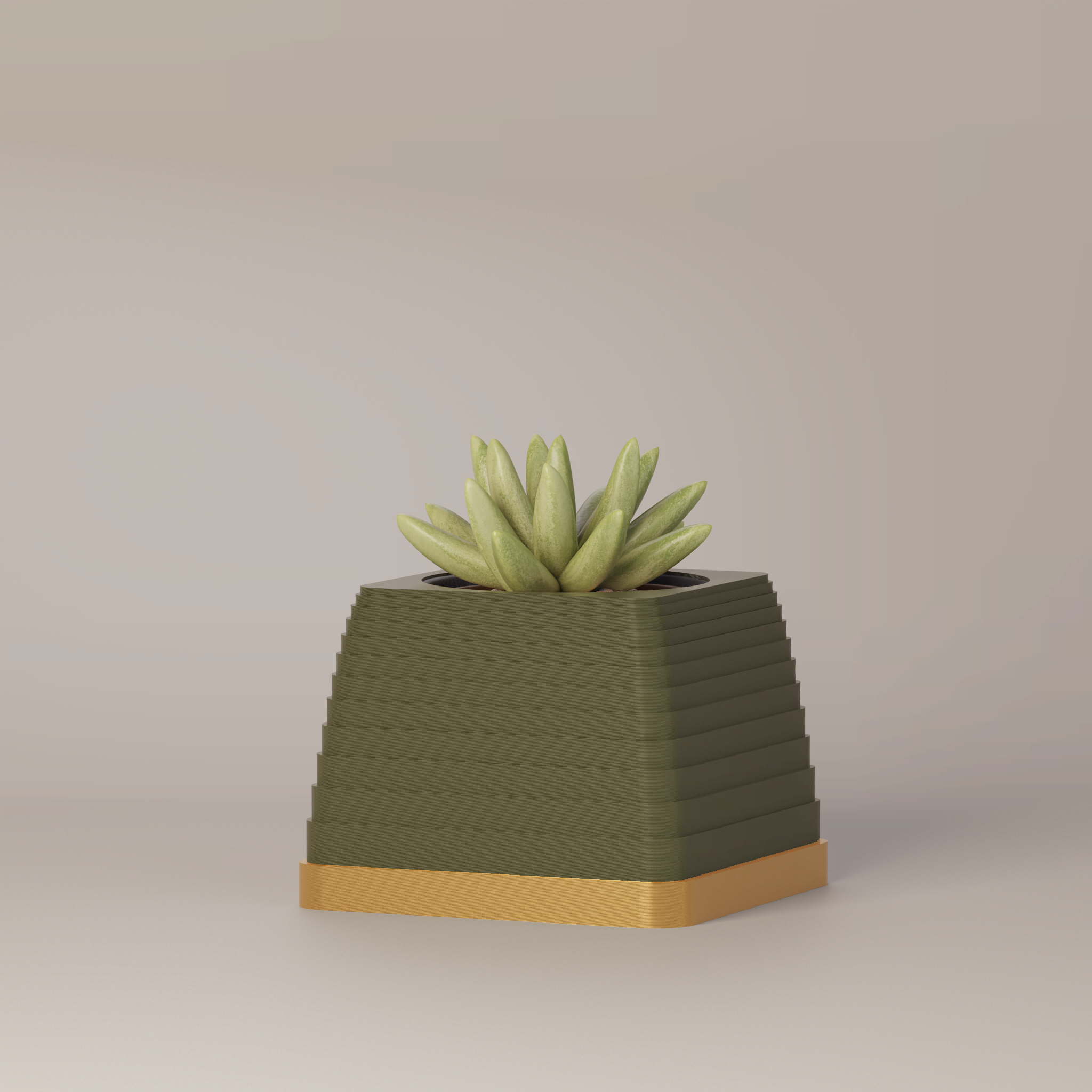 Suba - Architectural 3D Printed Planter