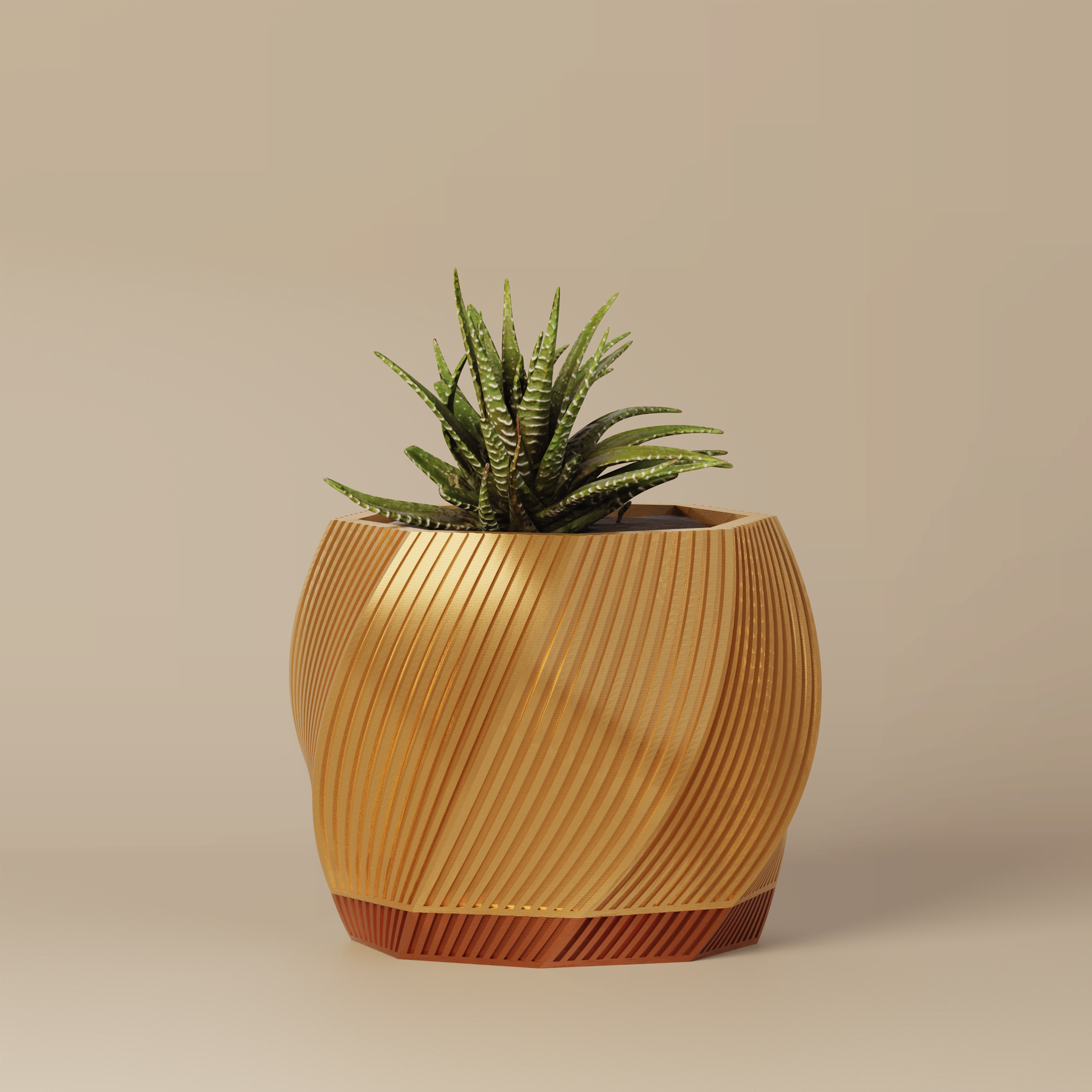 Toto - Sculptural 3D Printed Planter