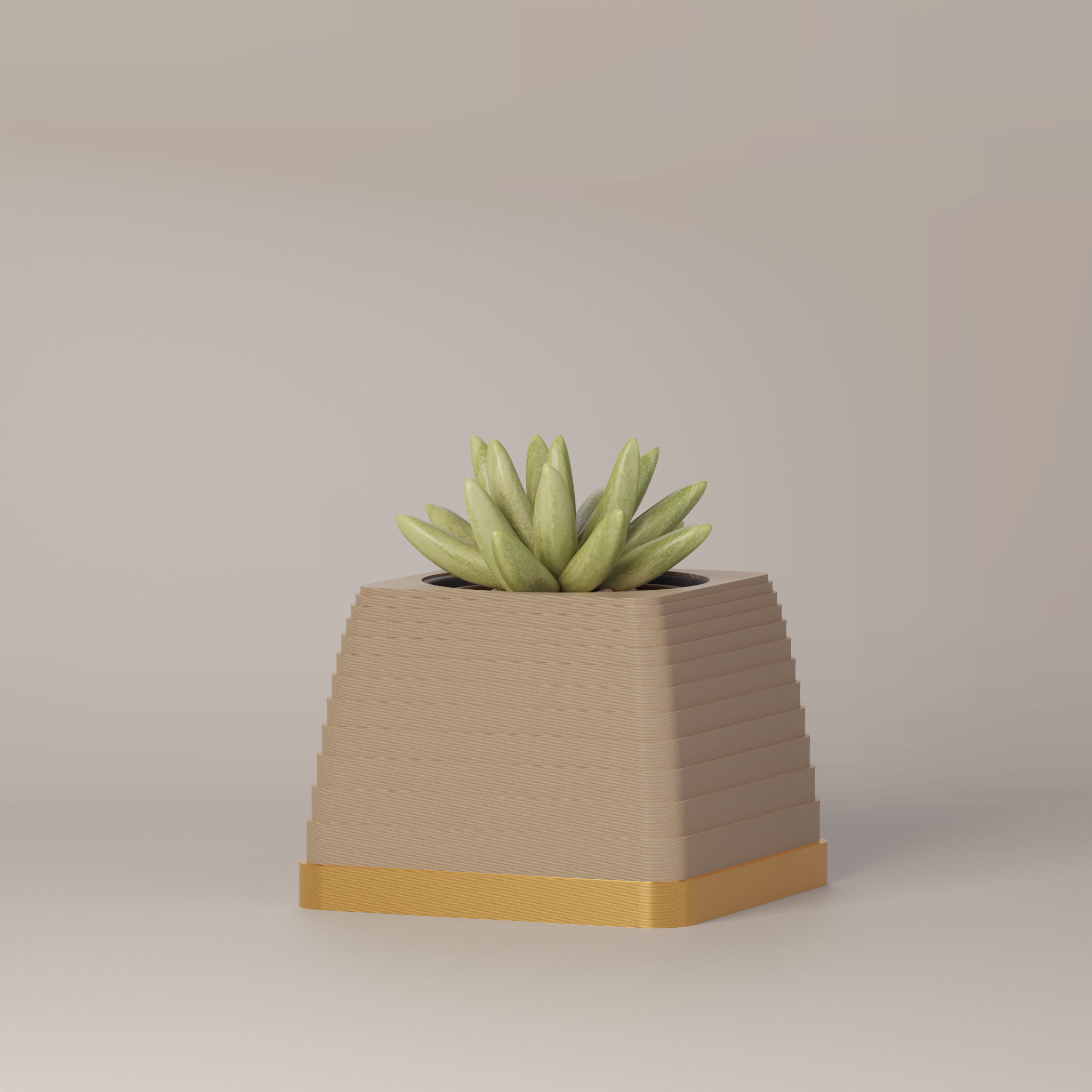 Suba - Architectural 3D Printed Planter