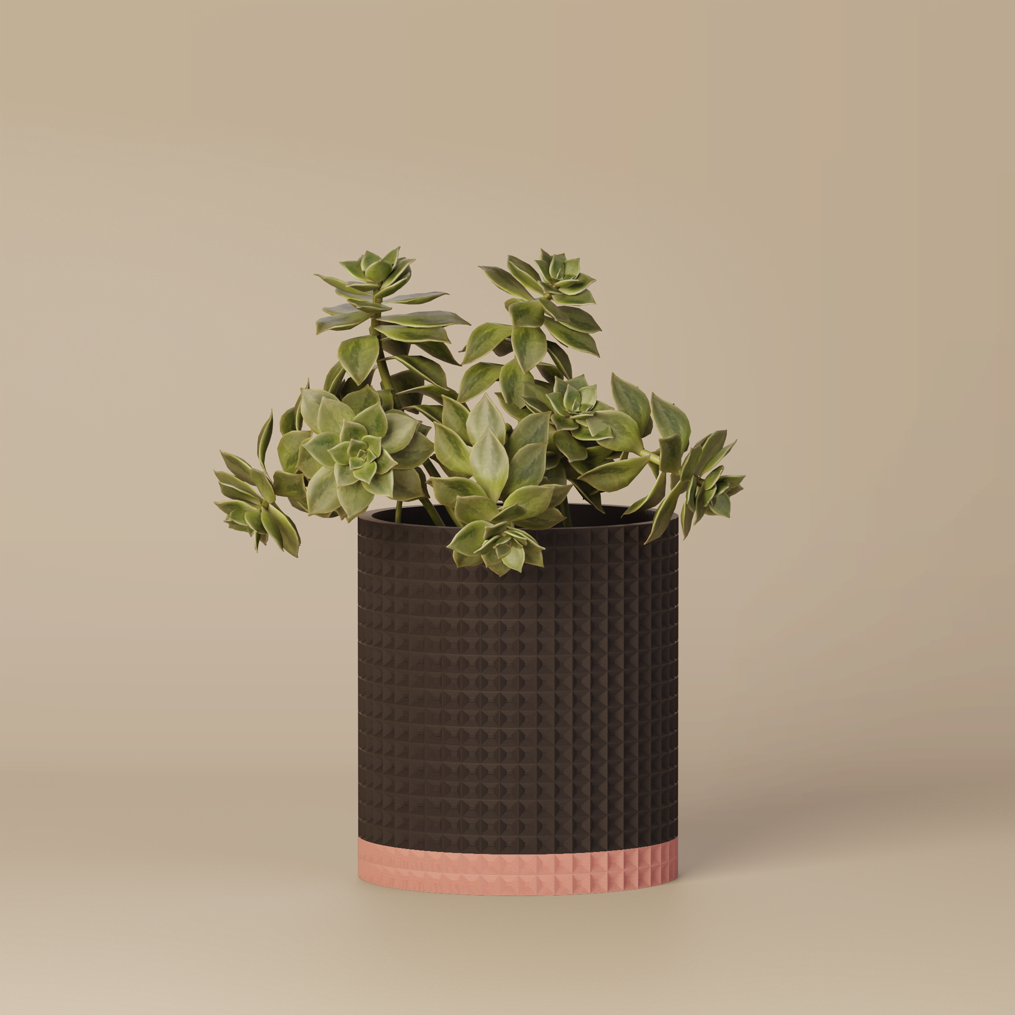 Moory - Detailed 3D Printed Planter
