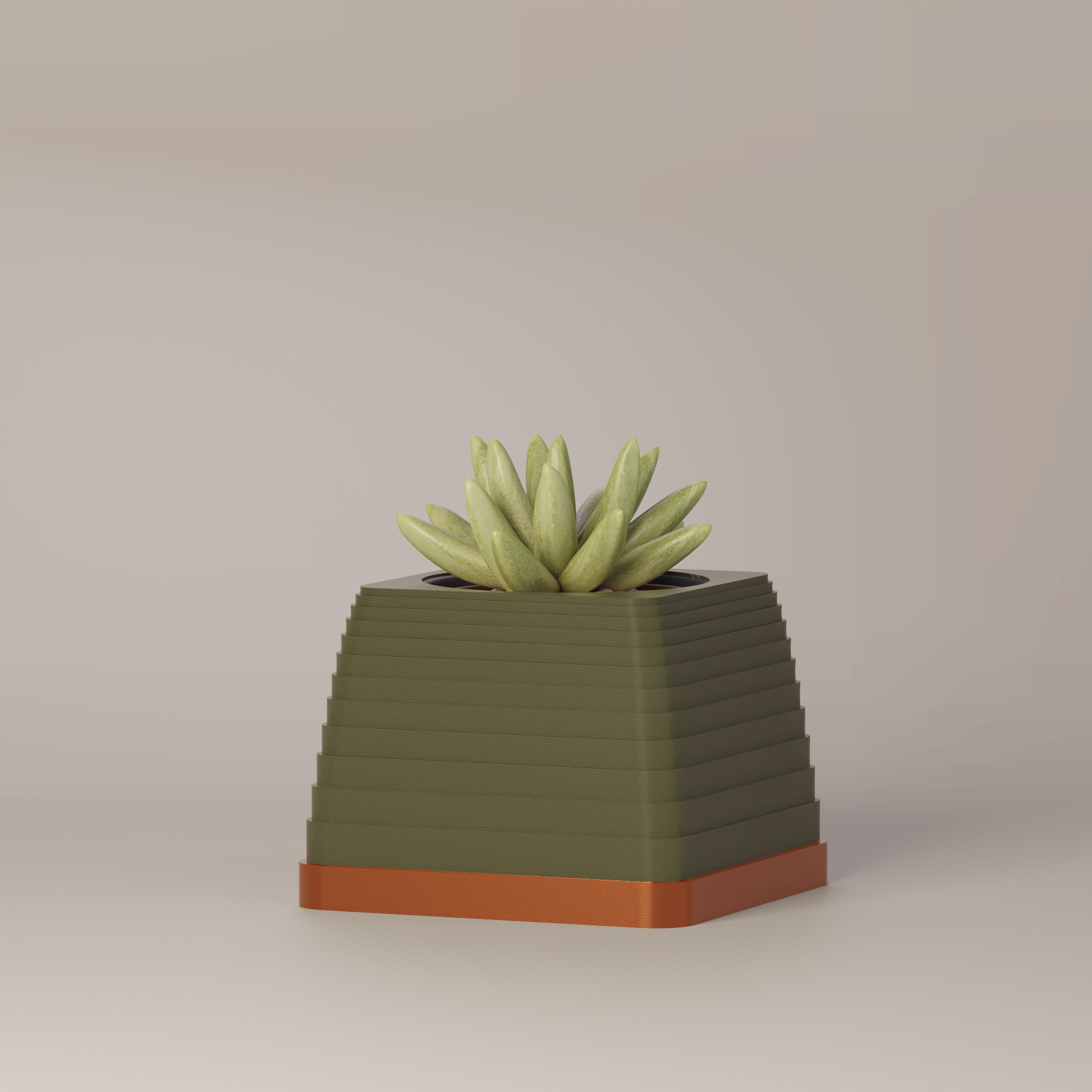 Suba - Architectural 3D Printed Planter