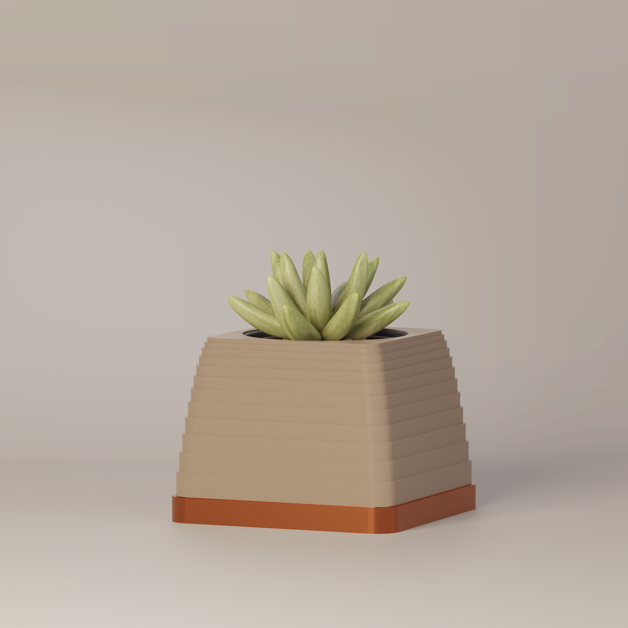 Suba - Architectural 3D Printed Planter