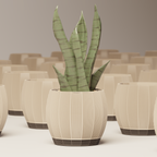 Tate - Geometric 3D Printed Planter