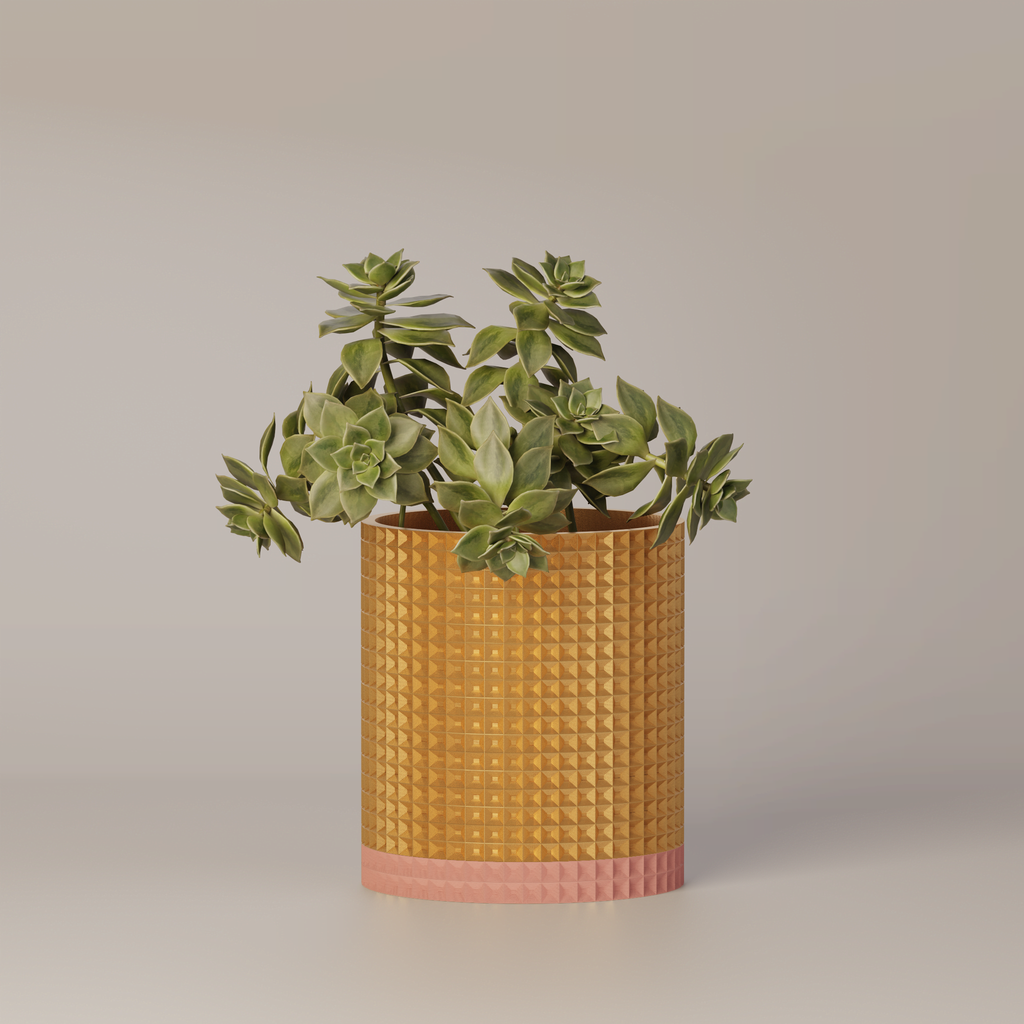 Moory - Detailed 3D Printed Planter
