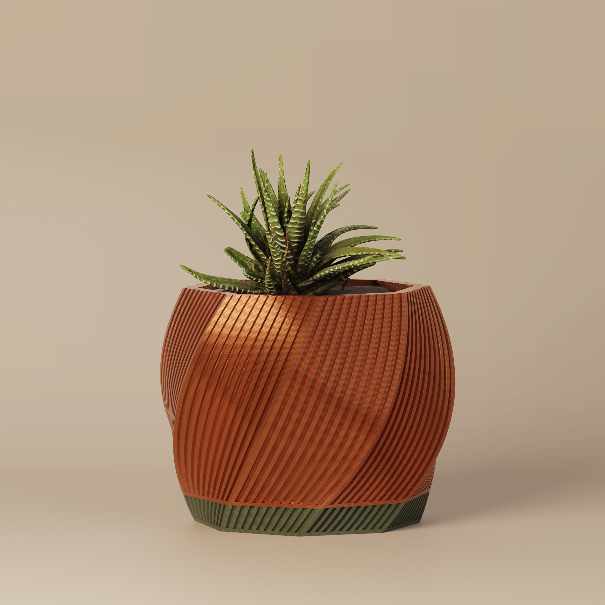 Toto - Sculptural 3D Printed Planter