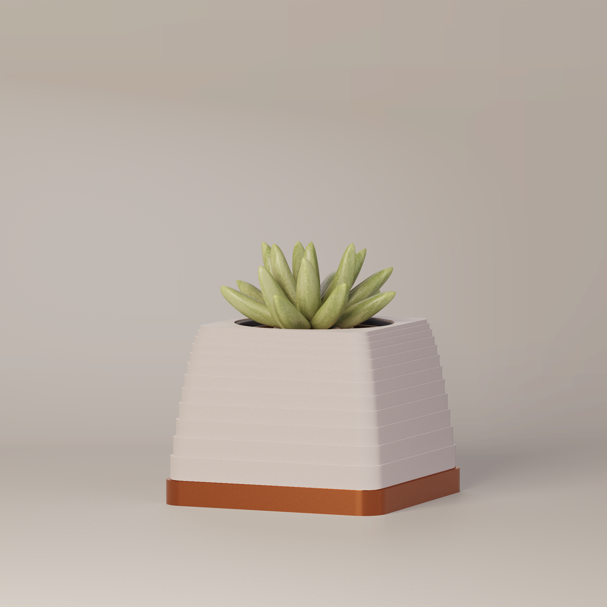 Suba - Architectural 3D Printed Planter