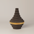 Puti - Custom Modern Geometric 3D Printed Decor Vessel