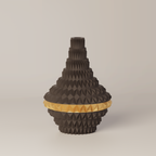 Puti - Custom Modern Geometric 3D Printed Decor Vessel