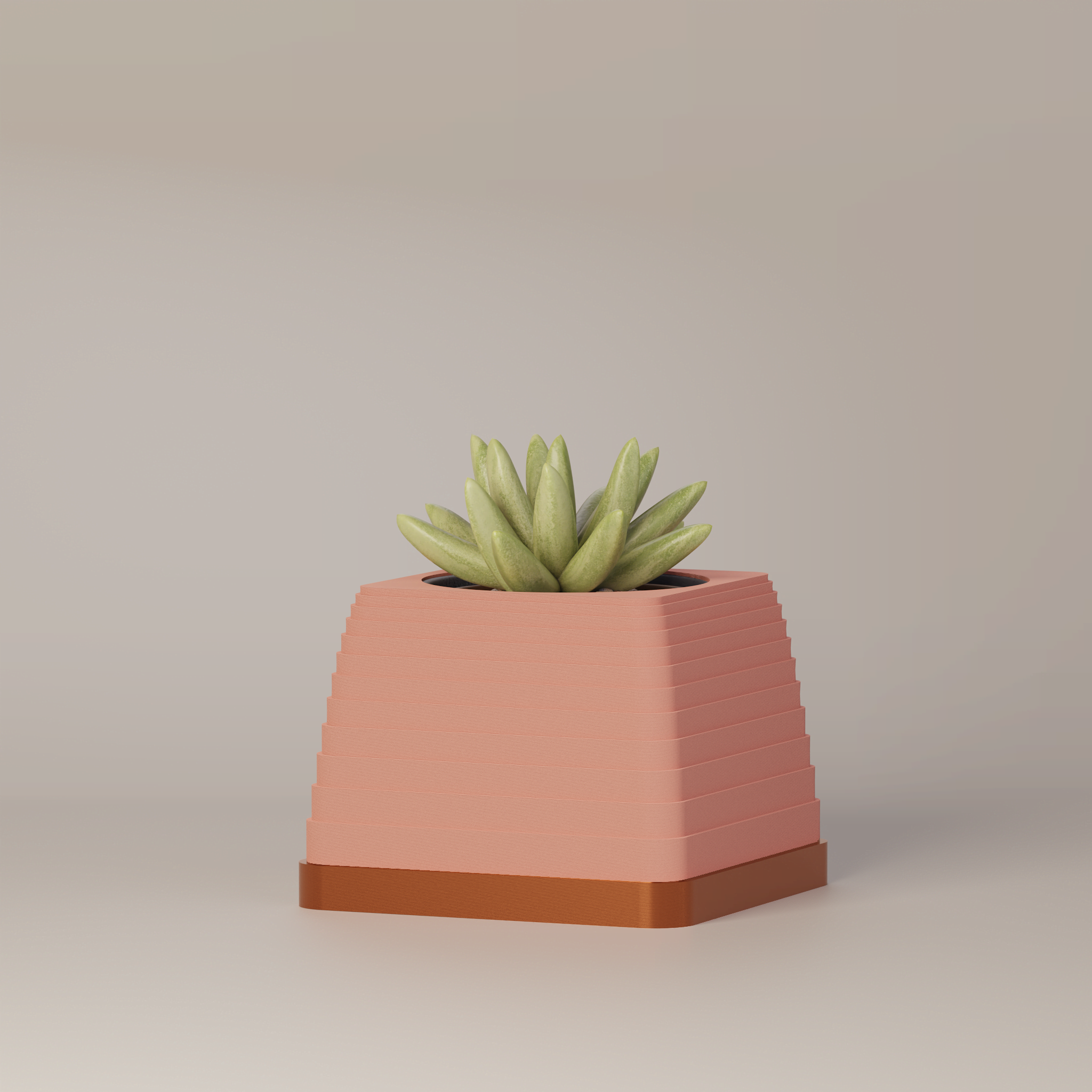 Suba - Architectural 3D Printed Planter