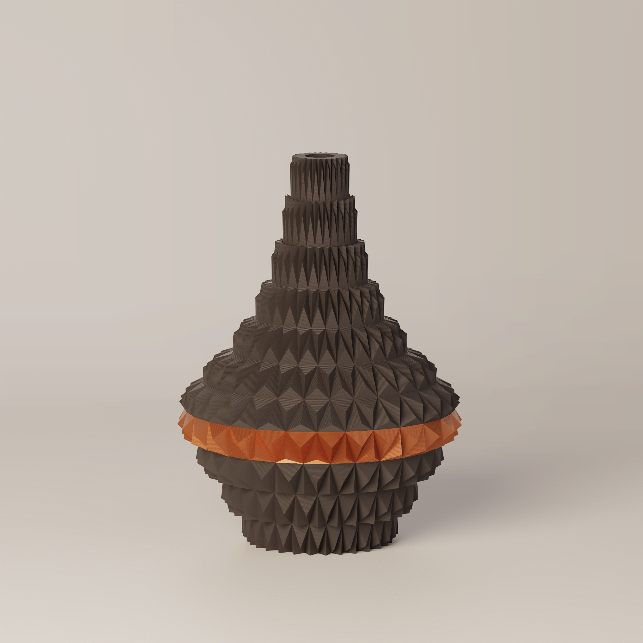 Puti - Custom Modern Geometric 3D Printed Decor Vessel