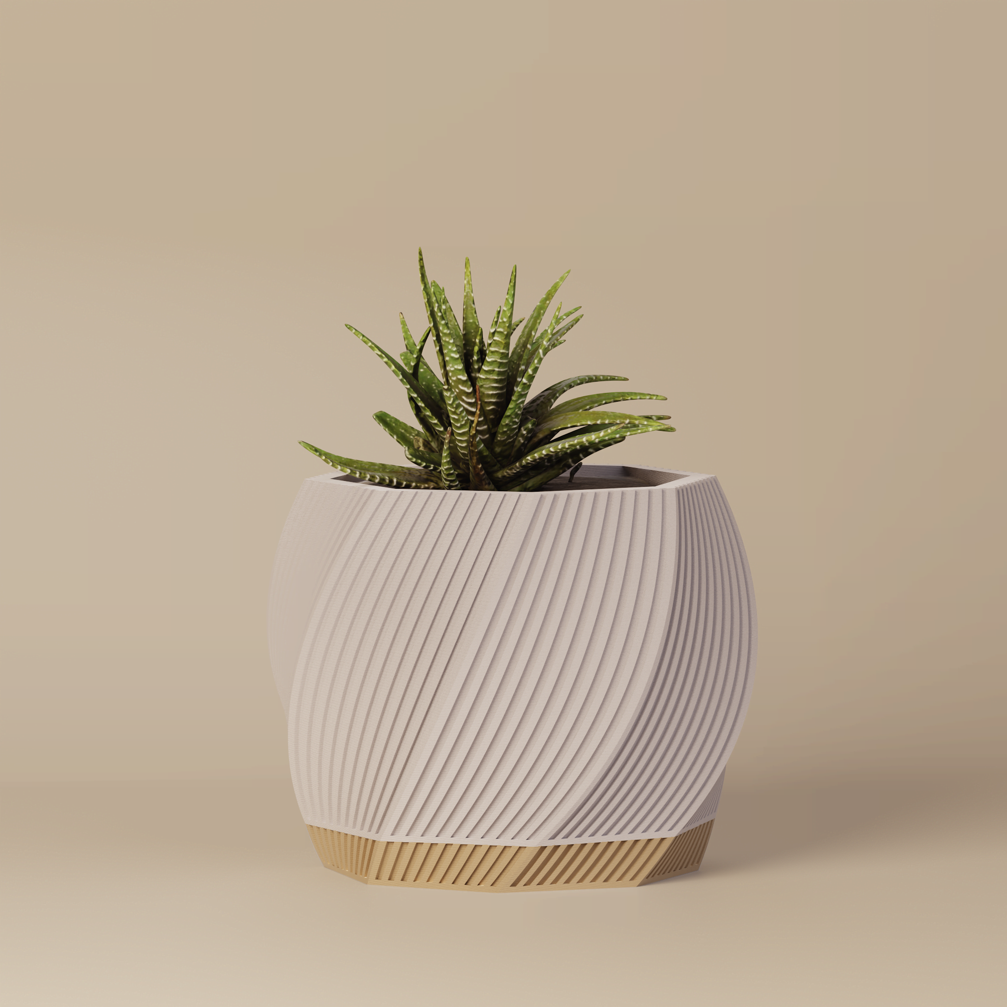 Toto - Sculptural 3D Printed Planter