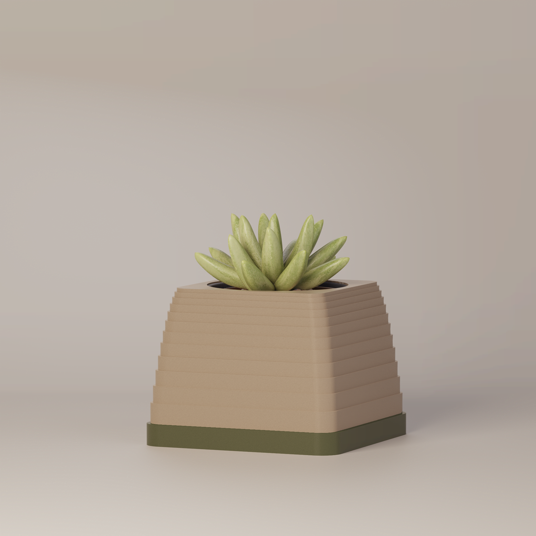 Suba - Architectural 3D Printed Planter