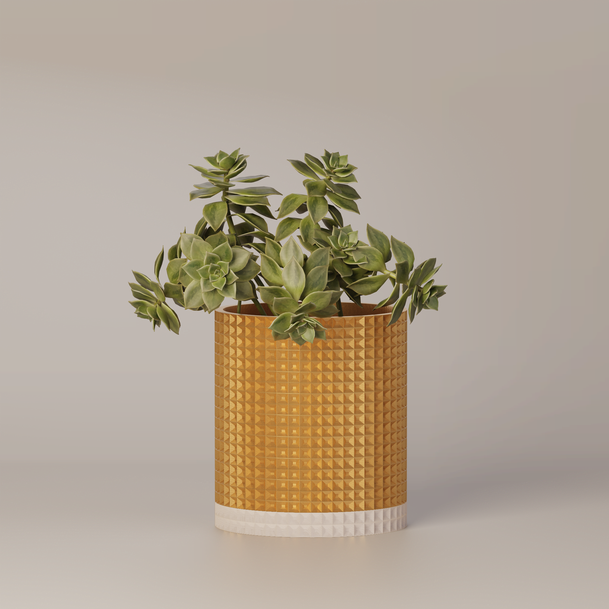 Moory - Detailed 3D Printed Planter