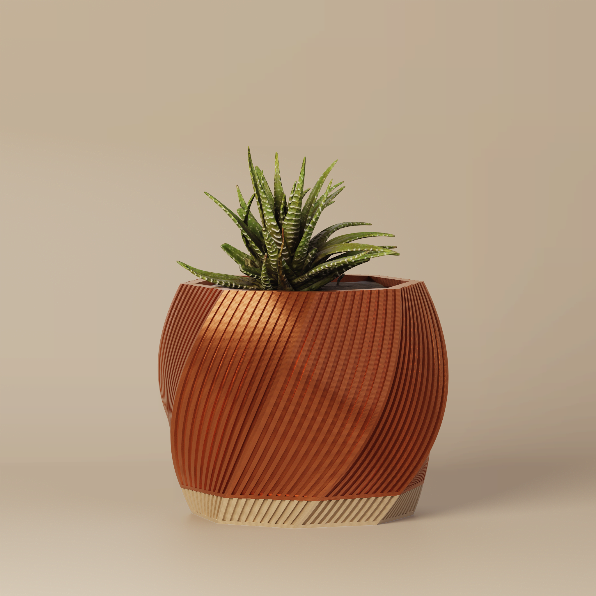 Toto - Sculptural 3D Printed Planter