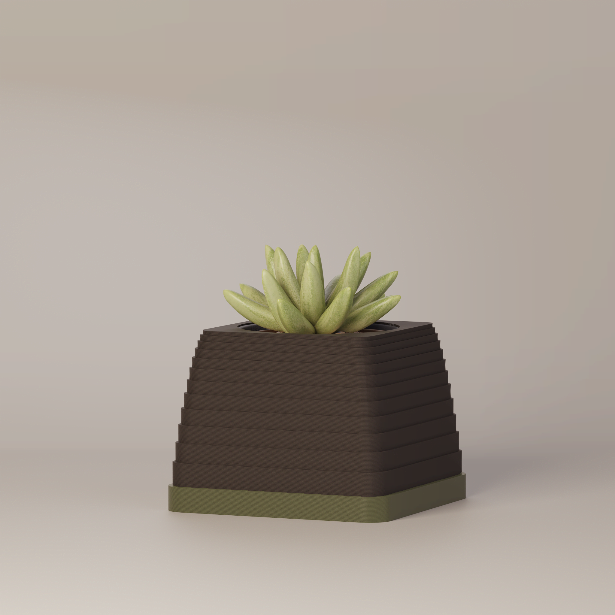 Suba - Architectural 3D Printed Planter