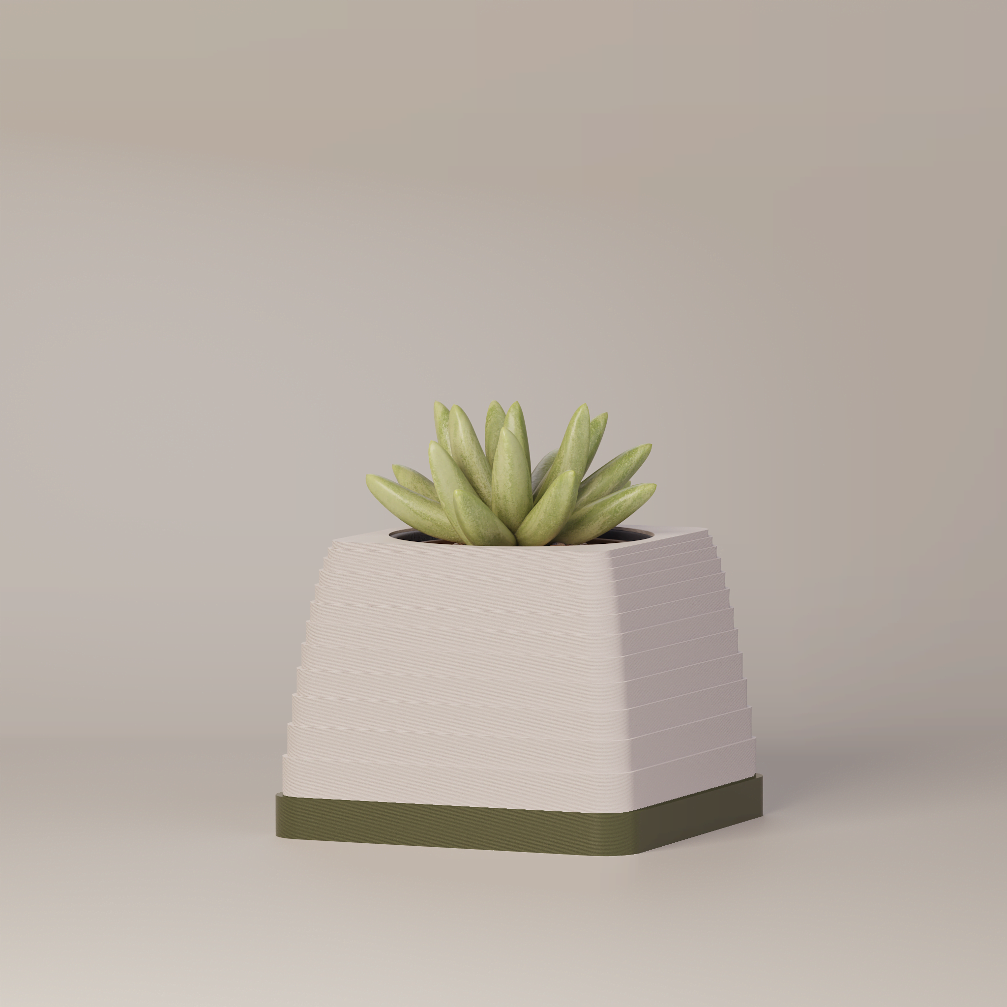 Suba - Architectural 3D Printed Planter