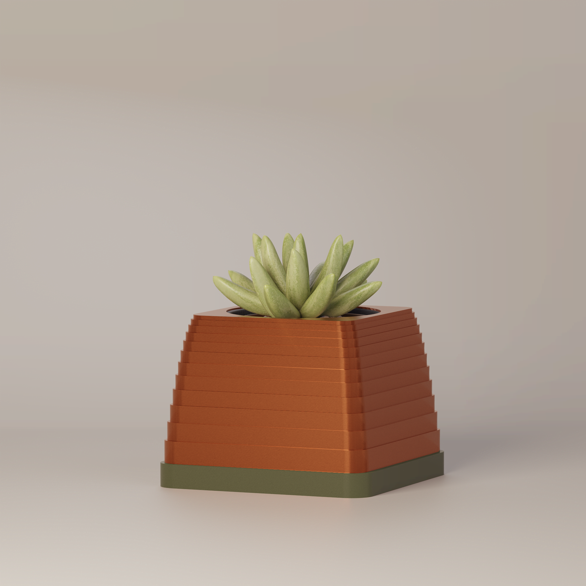 Suba - Architectural 3D Printed Planter