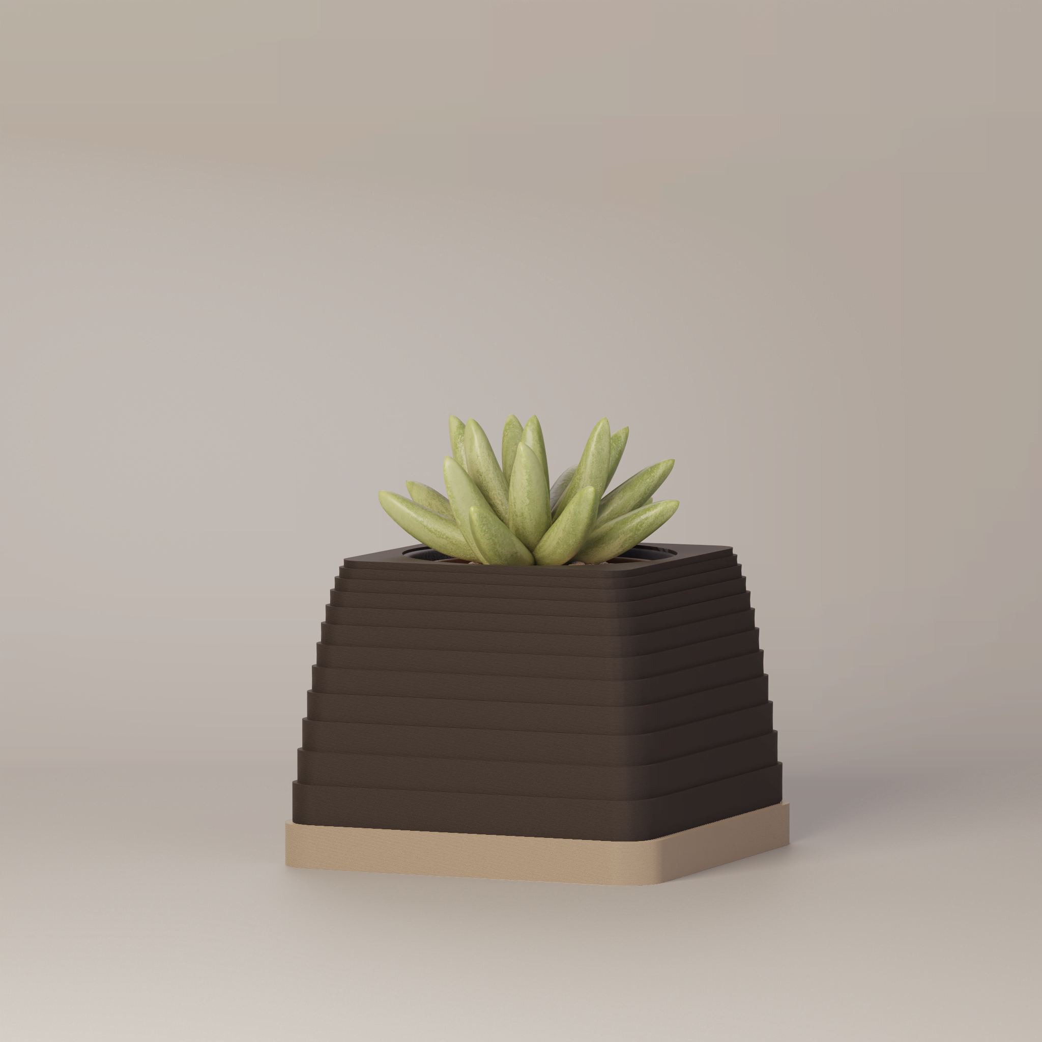 Suba - Architectural 3D Printed Planter