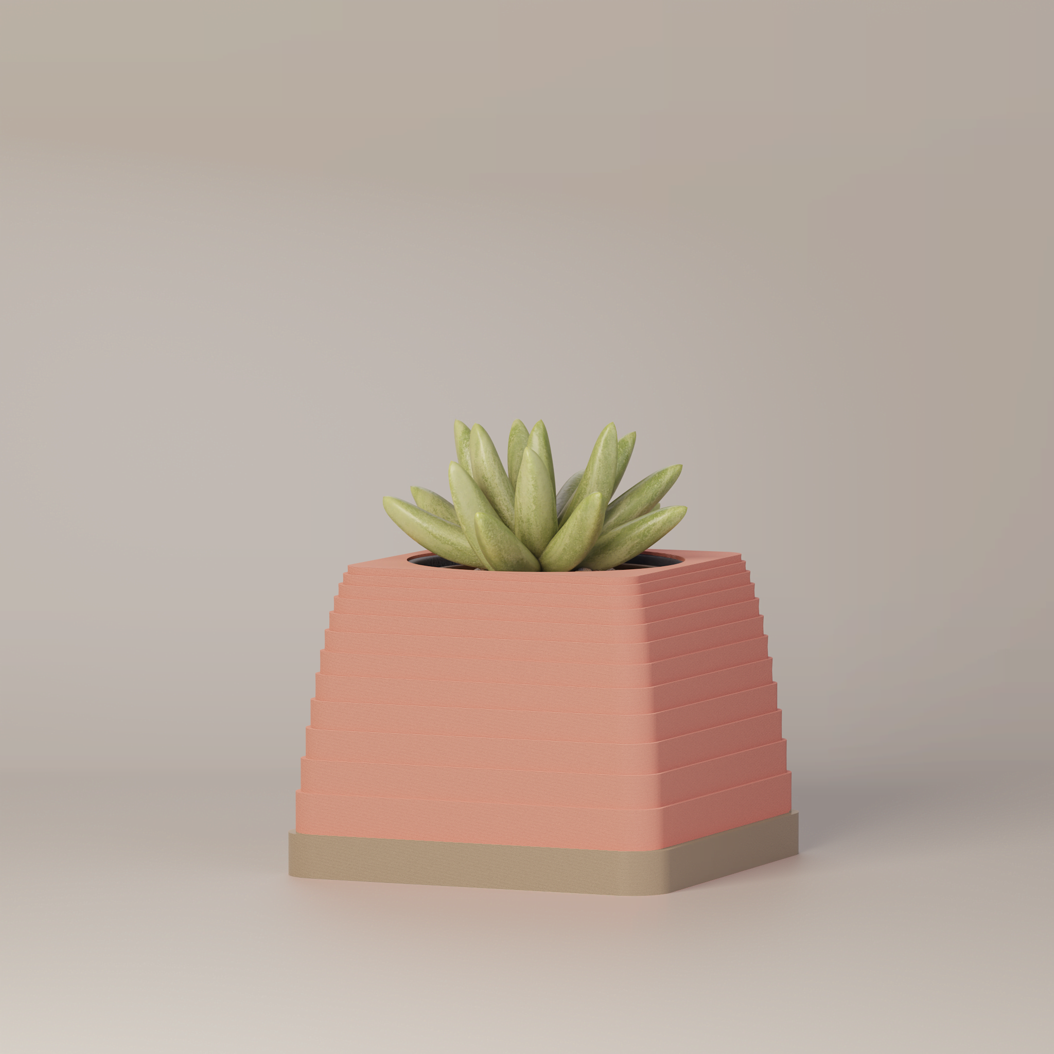 Suba - Architectural 3D Printed Planter