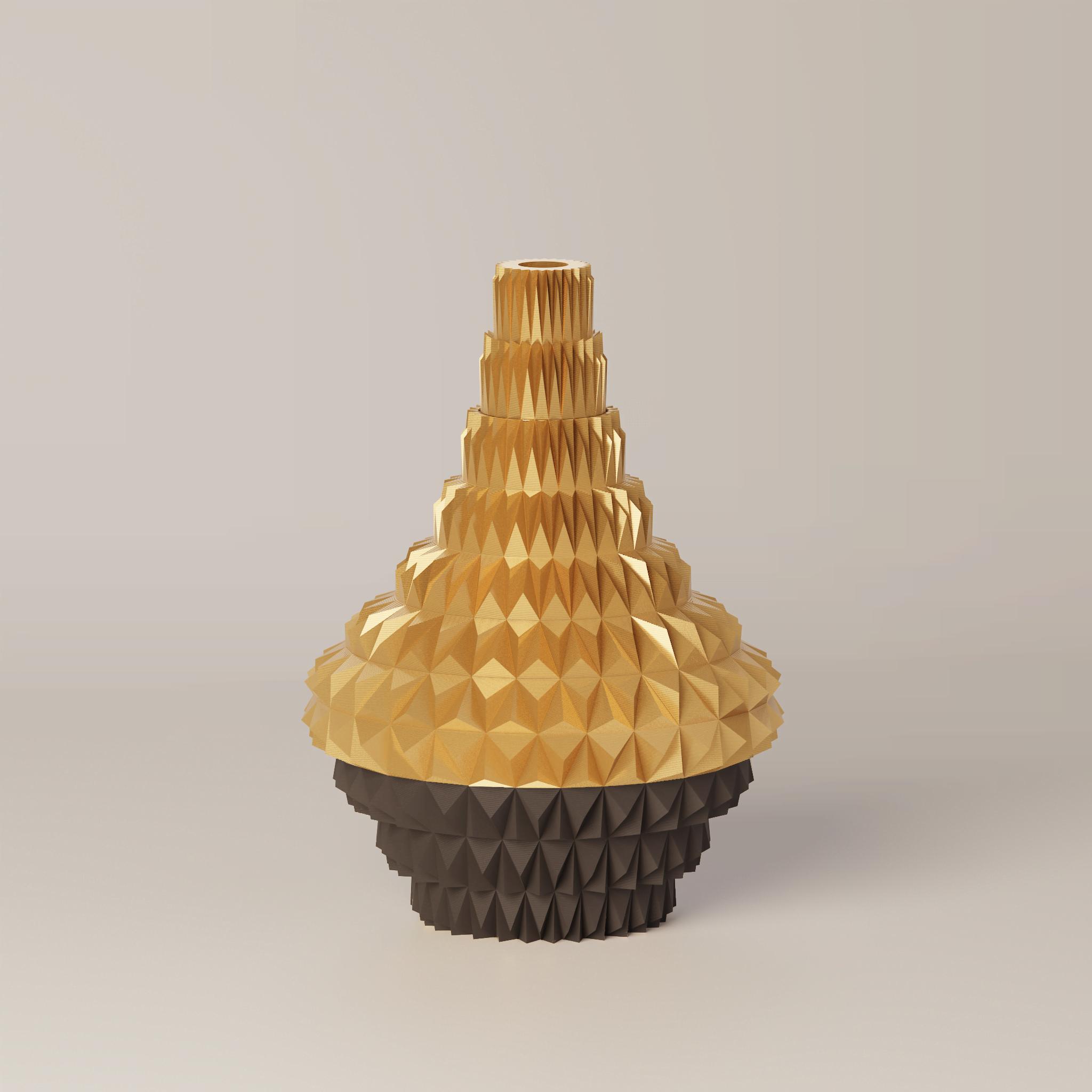 Puti - Custom Geometric 3D Printed Decor Vessel
