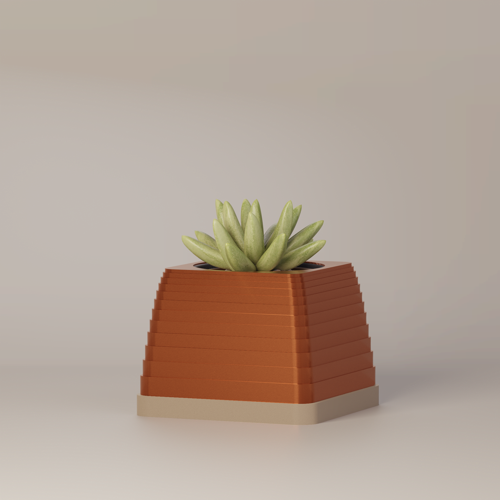 Suba - Architectural 3D Printed Planter