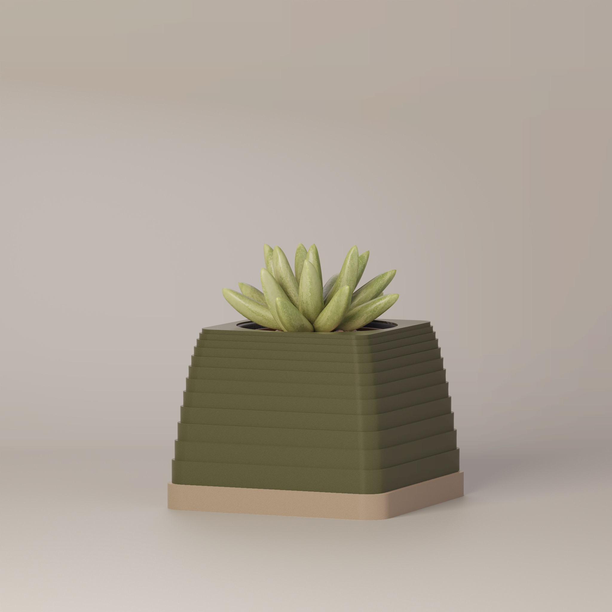 Suba - Architectural 3D Printed Planter