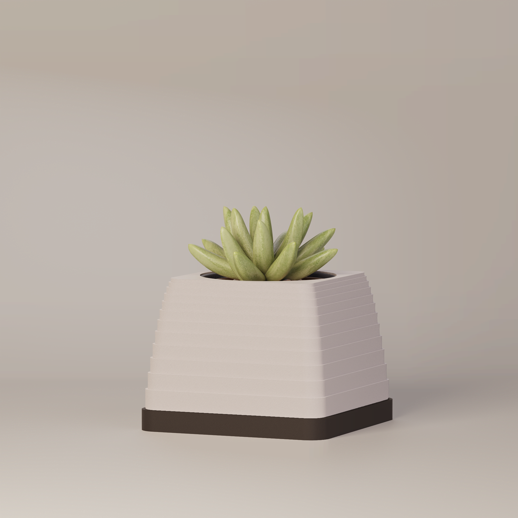 Suba - Architectural 3D Printed Planter