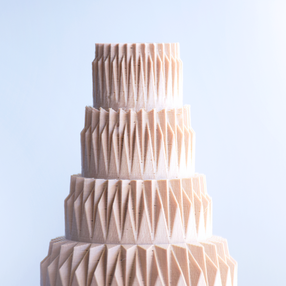 Puti - Custom Modern Geometric 3D Printed Decor Vessel